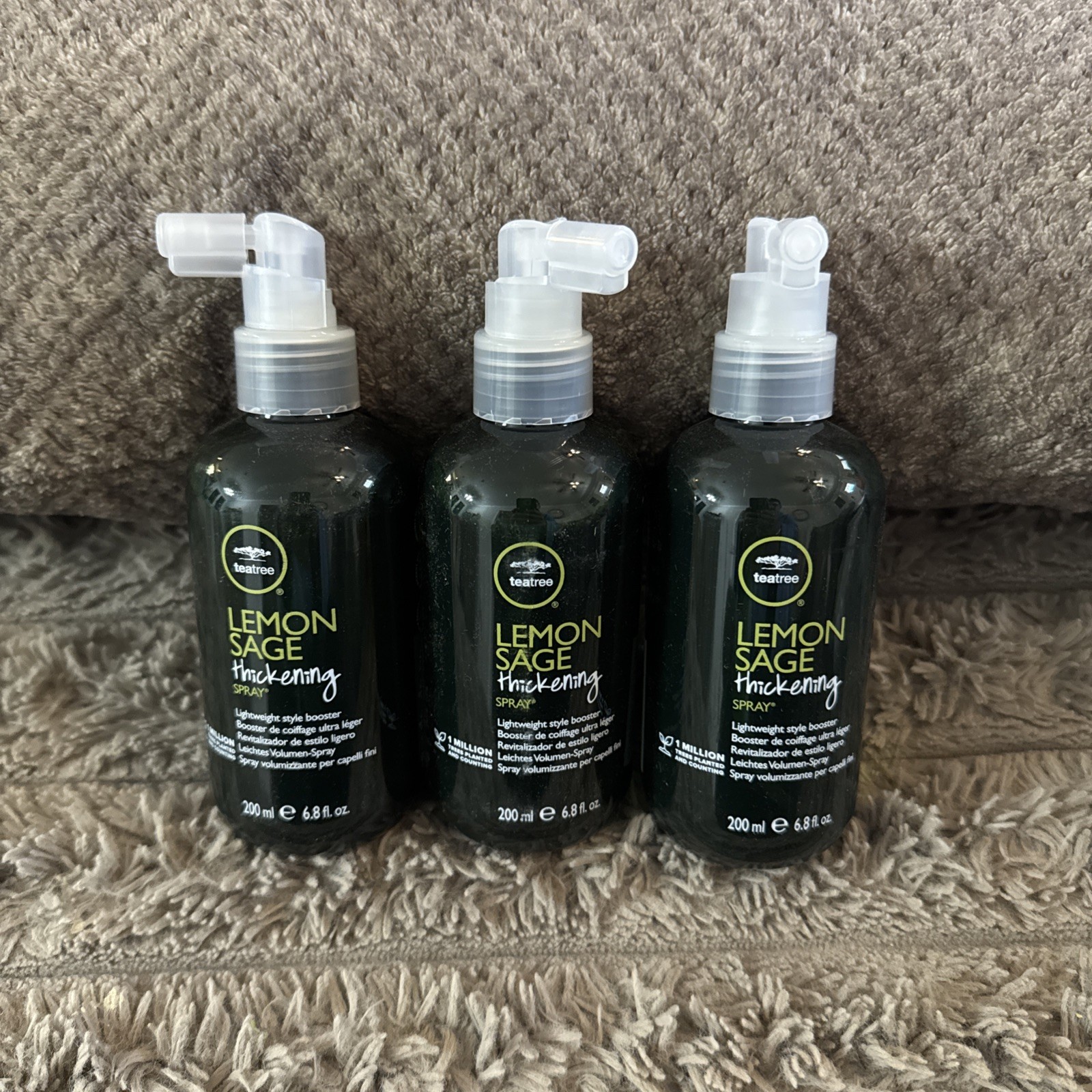 3PK PAUL MITCHELL TEA TREE LEMON SAGE THICKENING SPRAY IDEAL FOR FINE HAIR 6.8OZ