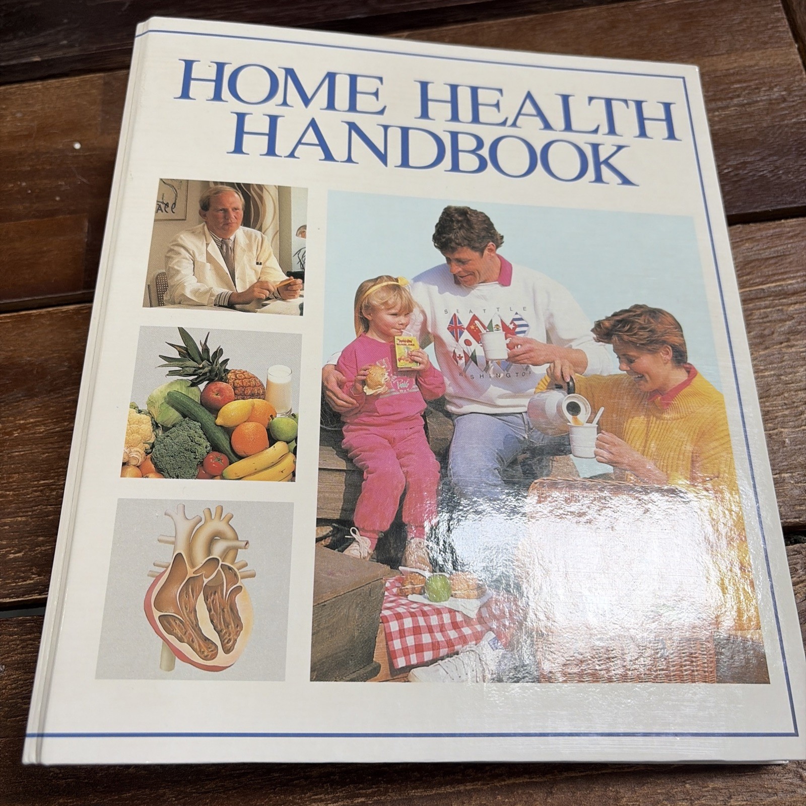 Home Health Handbook (1989, Three Ring Binder, Hardcover) Vintage