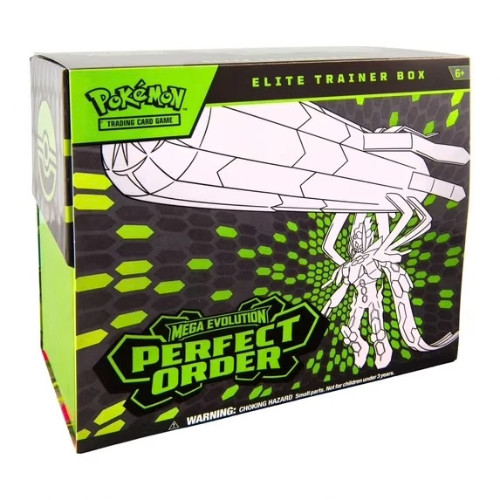 Pokémon TCG Perfect Order Elite Trainer Box Factory Sealed ETB 9 Booster Packs