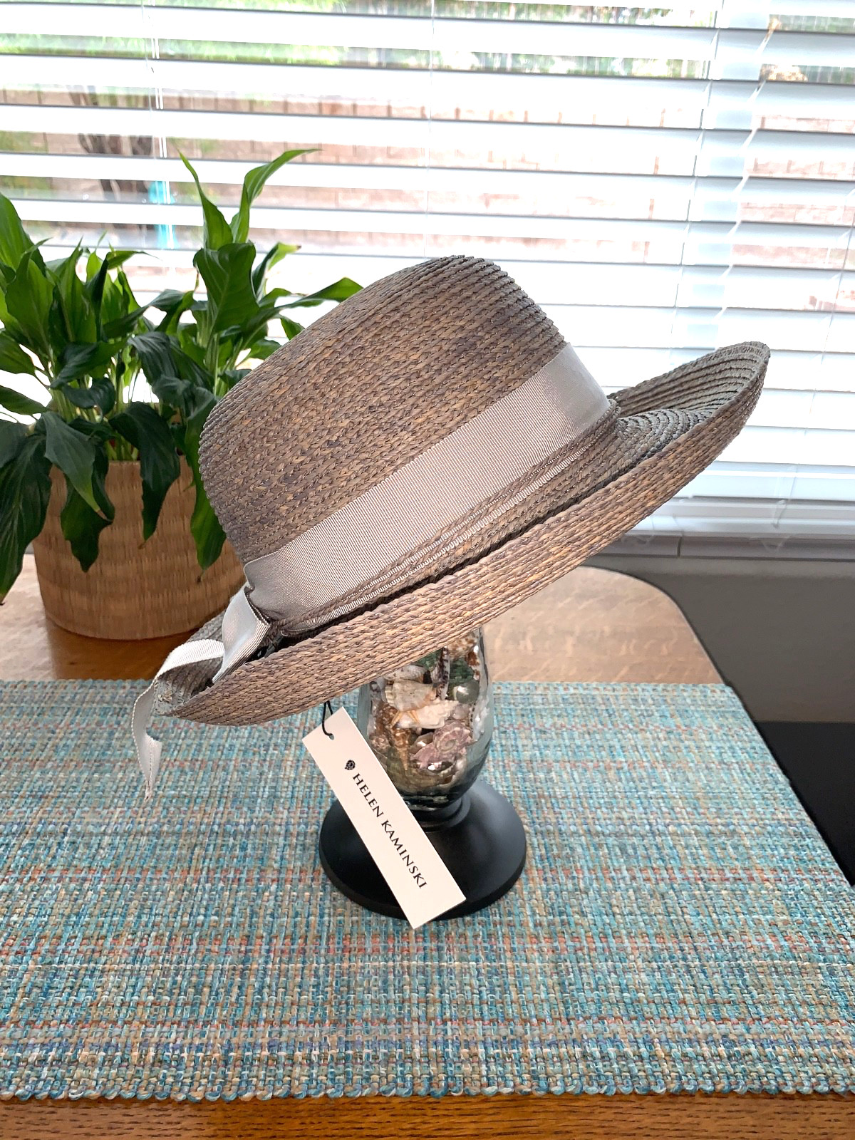 NEW - Authentic Helen Kaminski  Newport SB Hat - Melange/Moonlight sz M