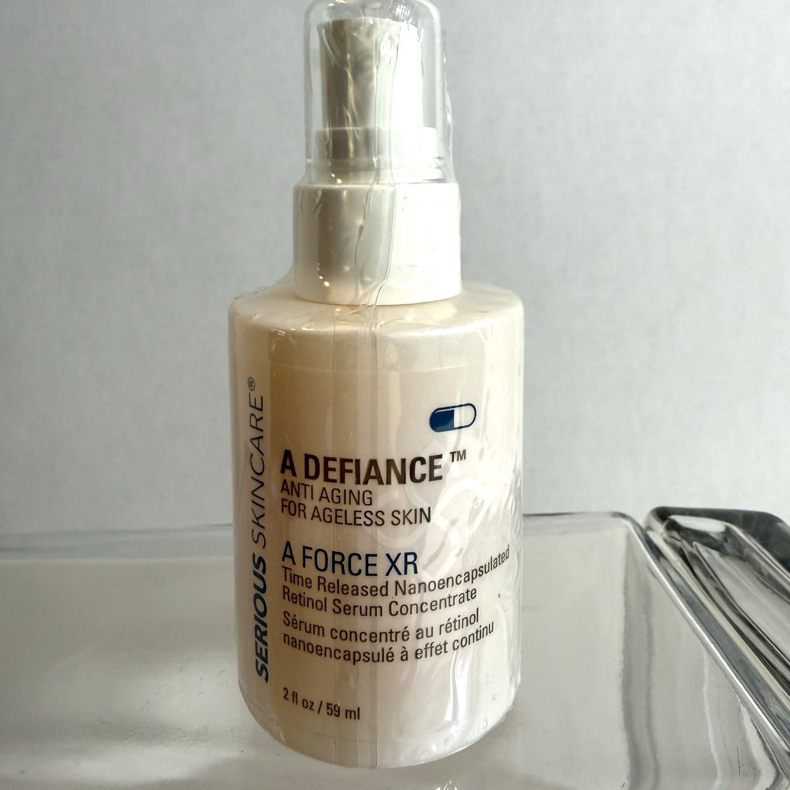 Serious Skincare A Defiance A Force XR Retinol Serum 2 Oz. AntiAging NIB SEALED