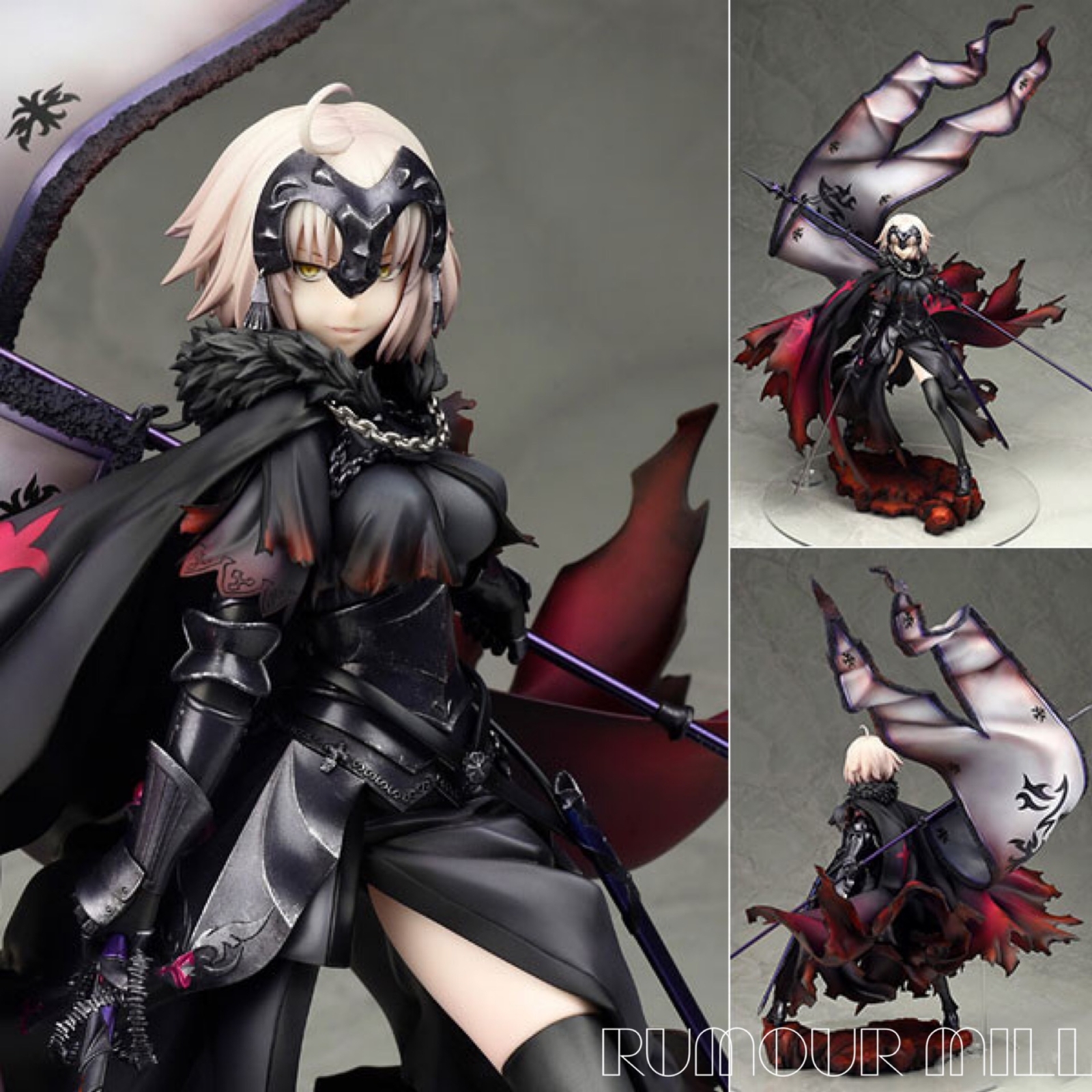 Anime Fate Grand Order Avenger Jeanne d'Arc Alter 1/7 Action Figure Collect 38cm