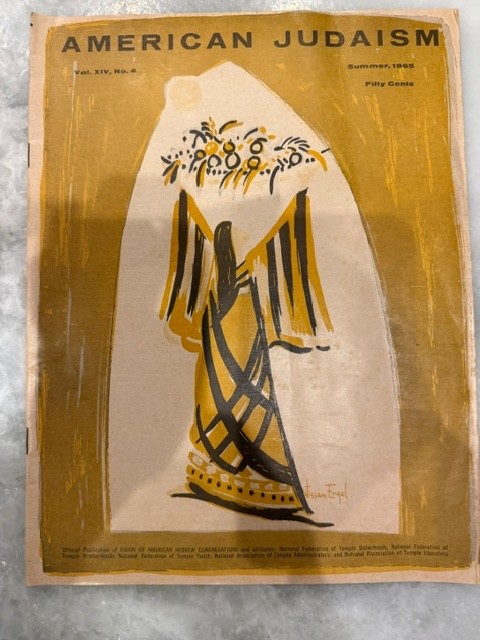 Rare AMERICAN JUDAISM Volum XIV No. 4 - Summer 1965