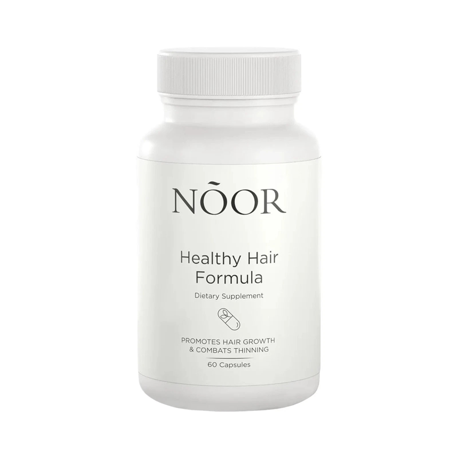 NOOR Hair Healthy Formula - NOOR Hair Growth Support Capsules - 60 Caps