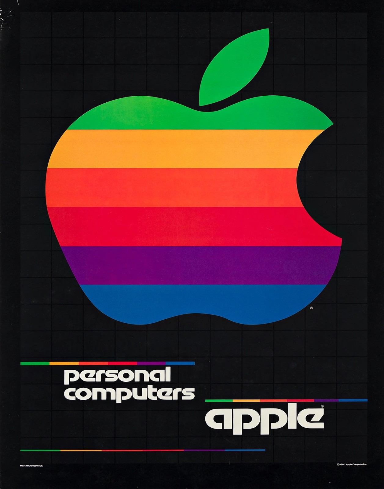 APPLE COMPUTERS POSTER RETRO SILICON VALLEY 11x14