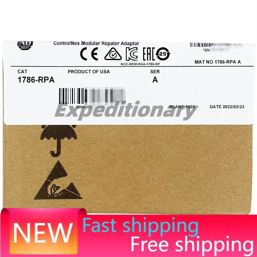 NEWEST Allen-Bradley 1786-RPA 1786RPA ControlNet Repeater Adaptor New PLC NEWEST Allen-Bradley 1786-RPA 1786RPA ControlNet Repeater Adaptor New PLC