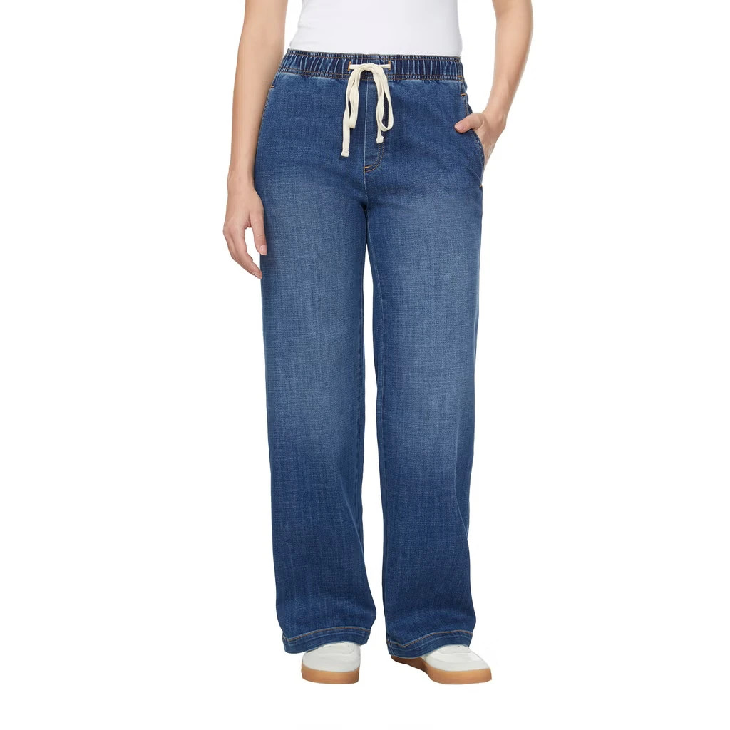 Buffalo Women's Wide Leg Pull-On Jean