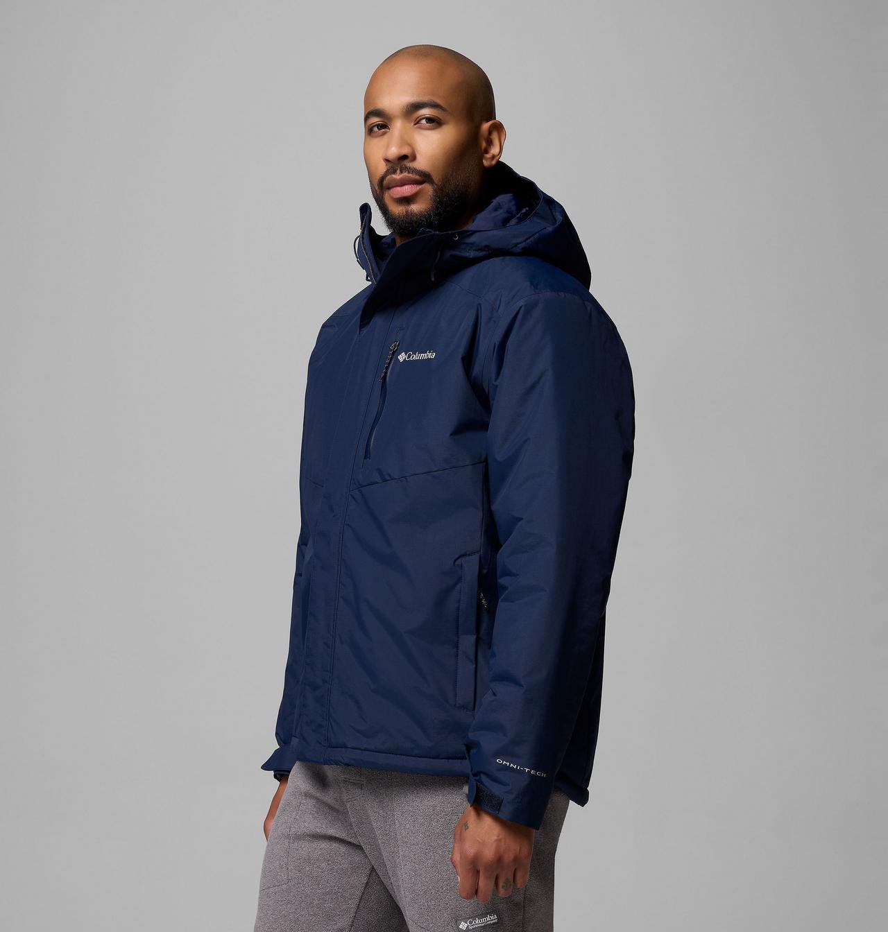 Columbia Men's Cascadian Peaks Insulated Waterproof Winter Jacket Freeships