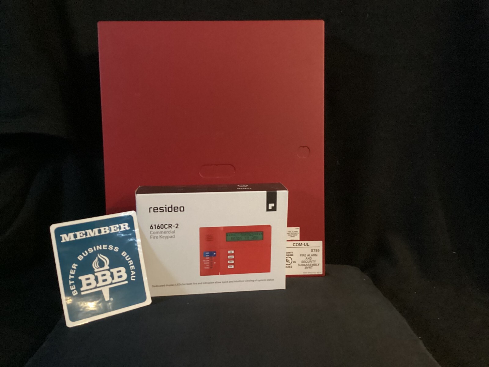 Honeywell V32FBPT Panel & 6160CR-2 Alpha Display Keypad - 
