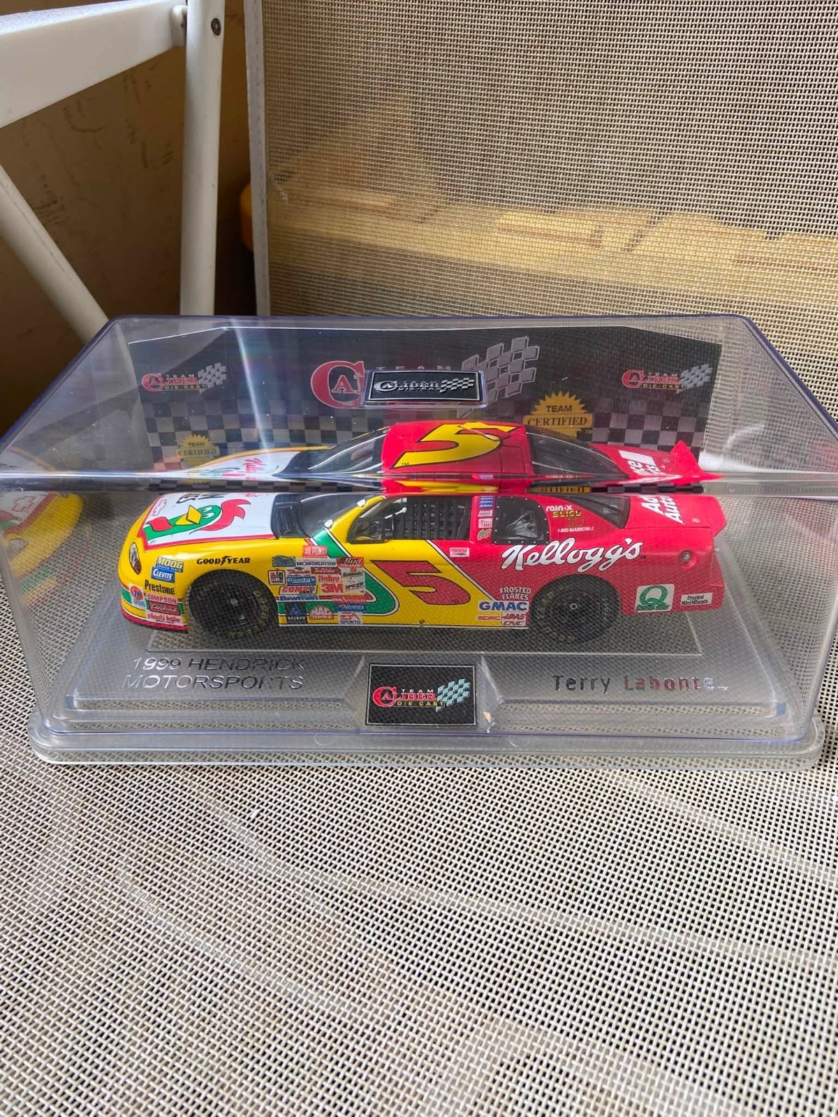 Team Caliber NASCAR 1999 Terry Labonte #5 Kelloggs Race Car 1/24th 1 of 3120