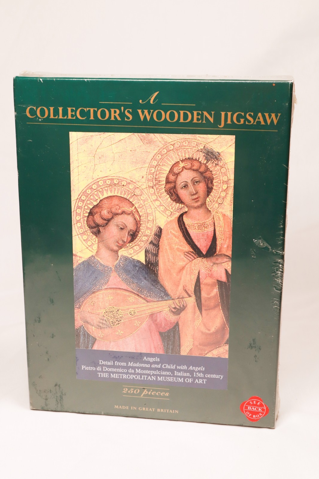 Wentworth Wooden 250 Pc Puzzle Madonna & Child with Angels by Pietro di Domenico