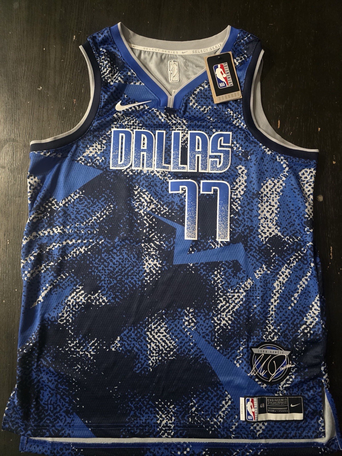 New Luka Dončić #77 Dallas Mavericks Nike Retro Basketbal Jersey Sty HJ4062-480