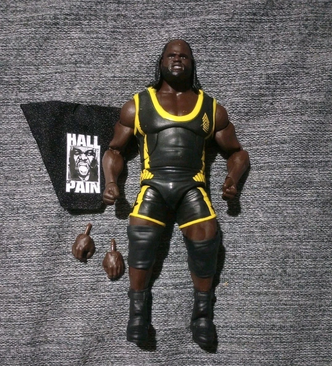 Mattel WWE Elite Legends Series 32 Mark Henry Figure Wrestling Hall Of Pain WSM Mattel WWE Elite Legends Series 32 Mark Henry Figure Wrestling Hall Of Pain WSM