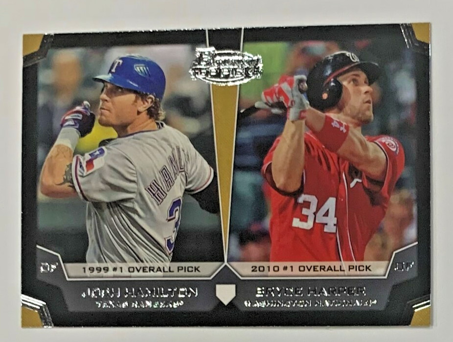 BRYCE HARPER JOSH HAMILTON - 2012 Bowman Top Picks #TP-HH    FS  Qty