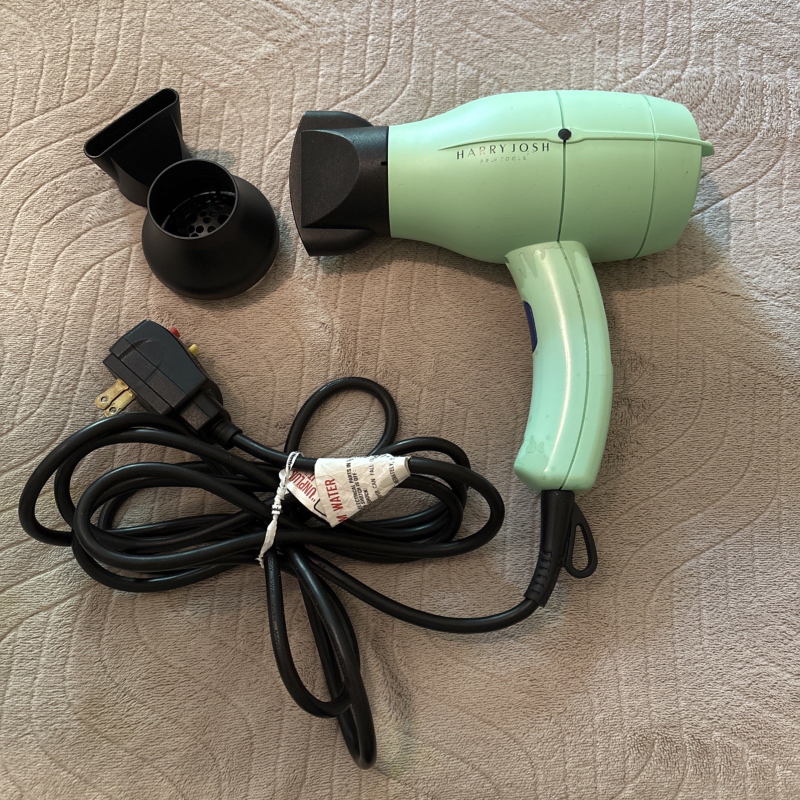 Harry Josh Pro Tools Pro Dryer 2000 Mint Green Professional Hair Dryer Blowout