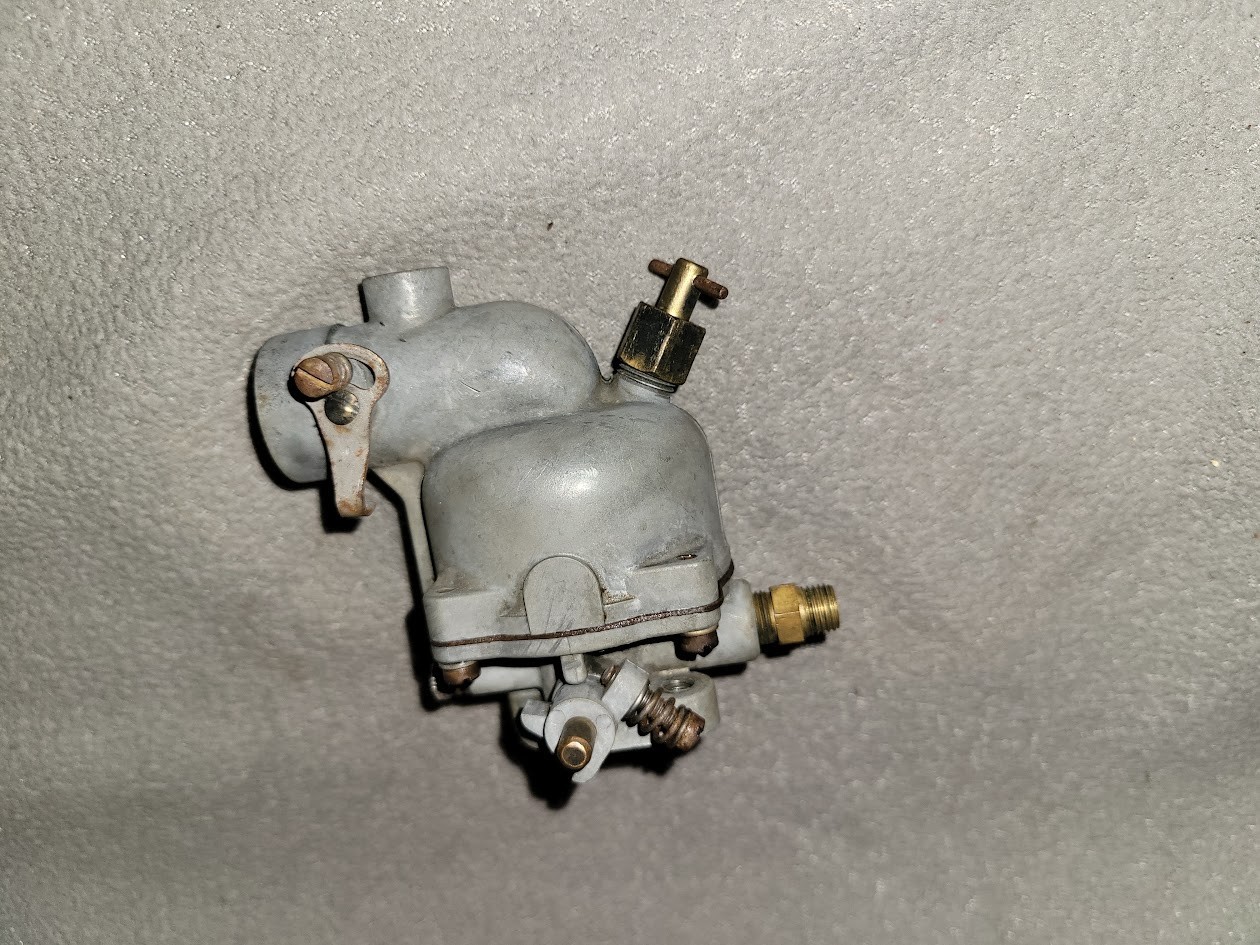 Vintage 1942 WWII Briggs & Stratton Model H Cast Bronze Med Flo-Jet Carburetor