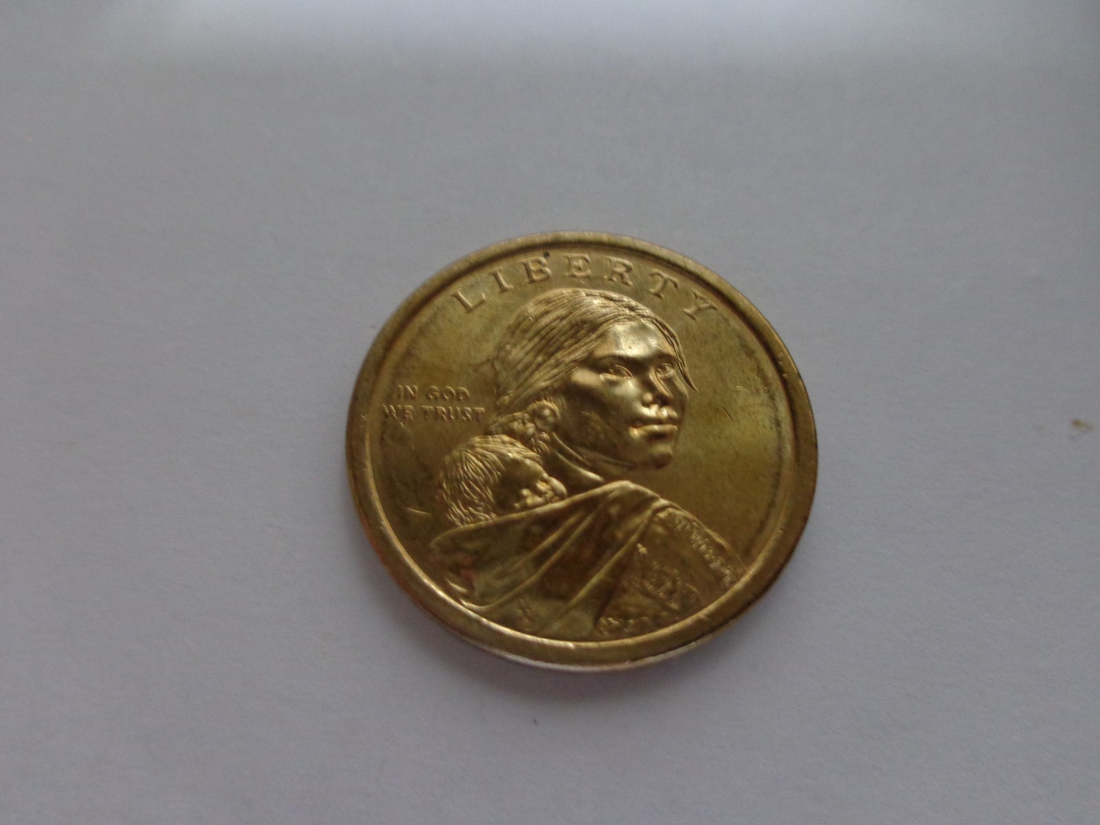 SACAGAWEA 1621 Wampanoag Treaty USA $1 Dollar Coin Gold Color 2011 D VERY RARE SACAGAWEA 1621 Wampanoag Treaty USA $1 Dollar Coin Gold Color 2011 D VERY RARE