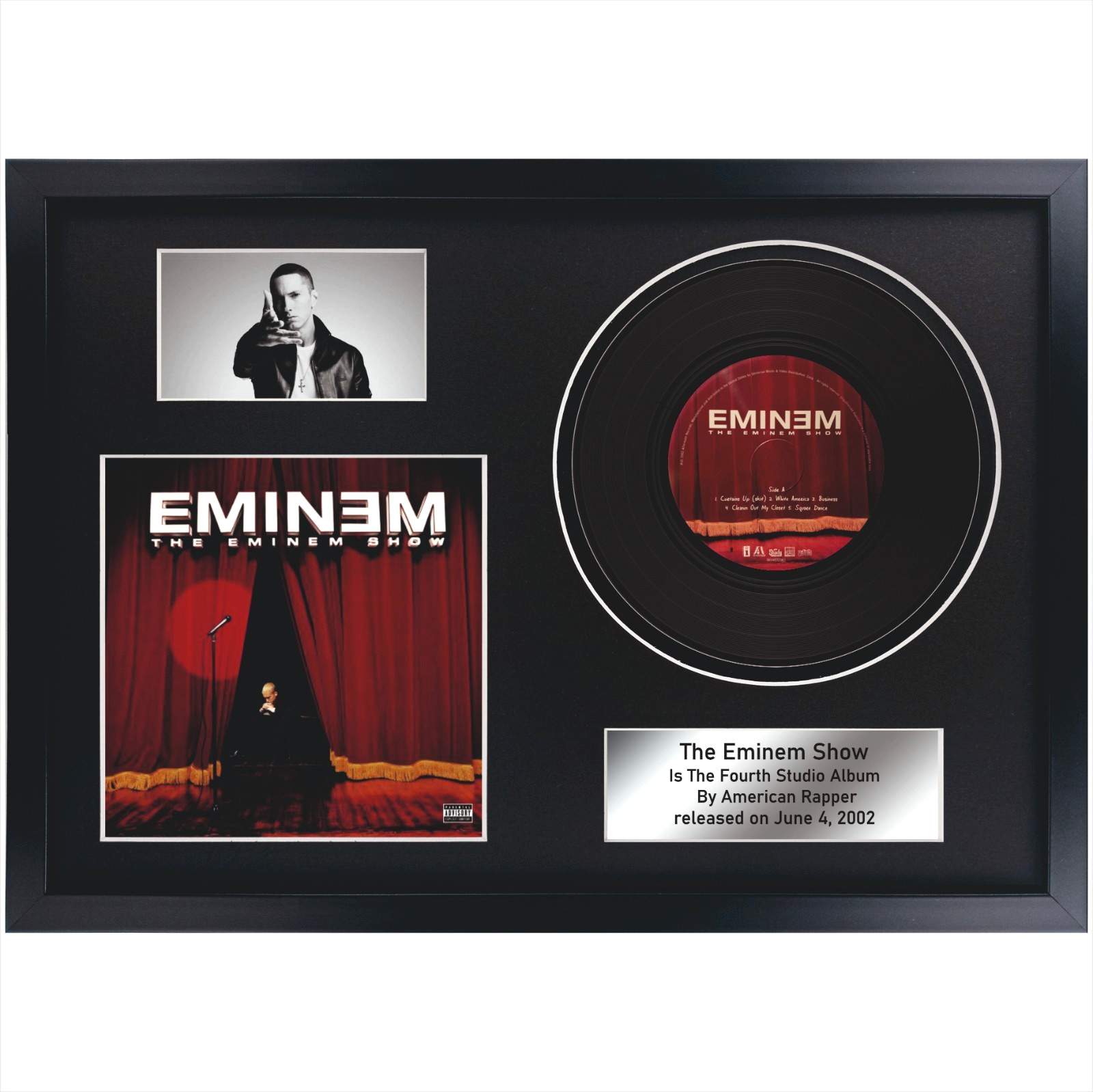 Eminem - The Eminem Show / LP / Memorabilia / Souvenir in black frame