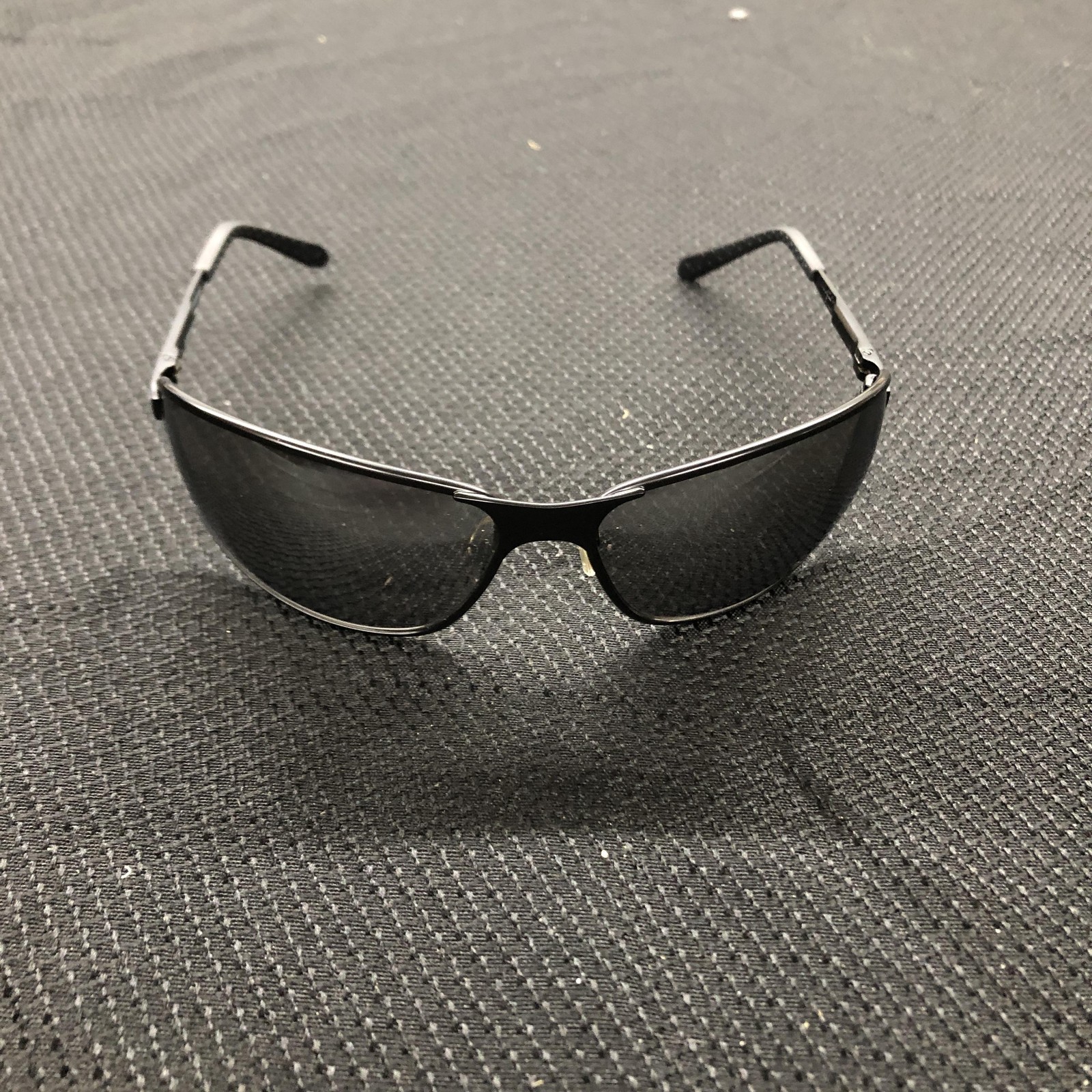 Harley Davidson HD513GR Safety Glasses Silver Mirror Lens Black Metal Frame New