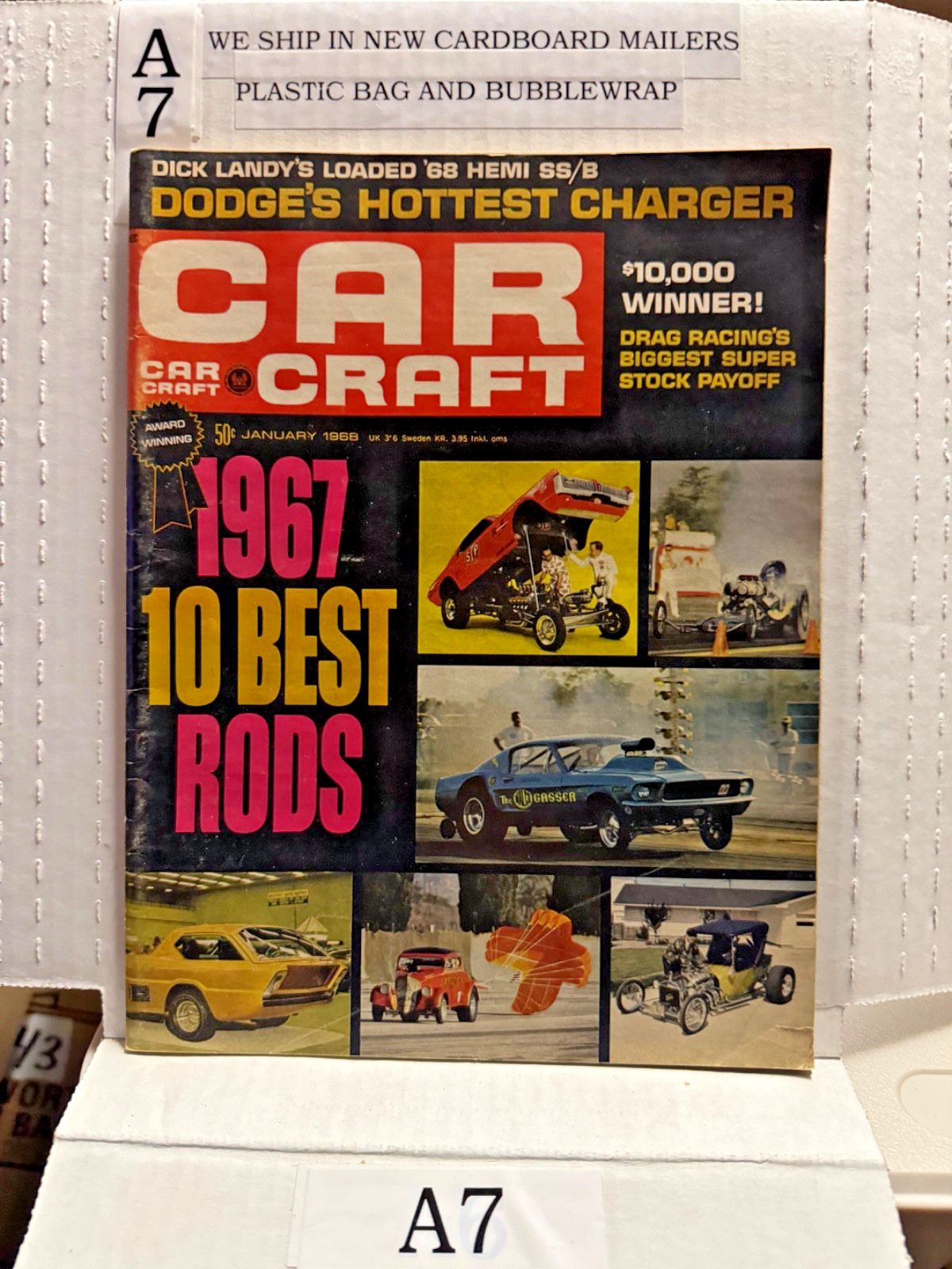 Vintage Car Craft Magazine January 1968