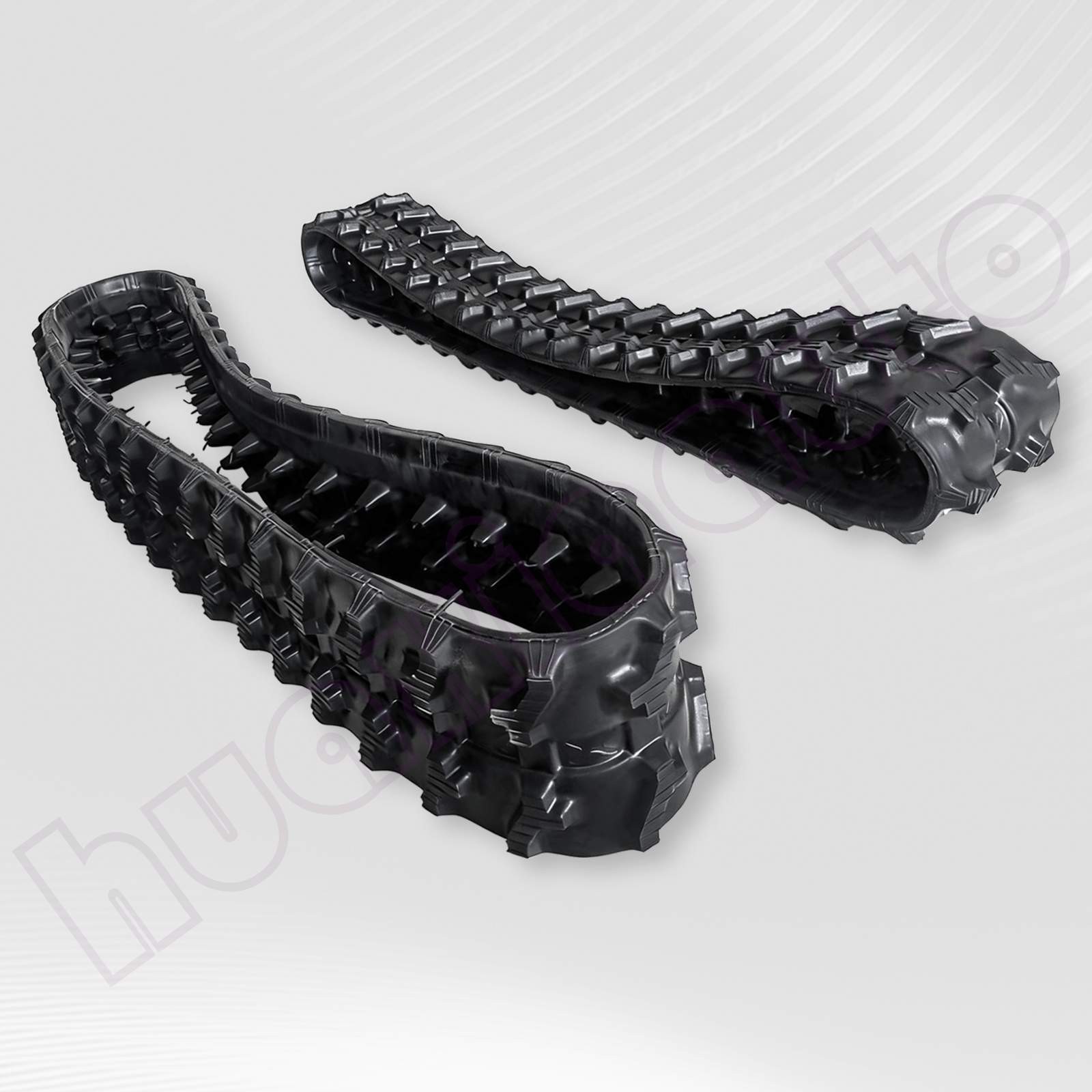 Two Tracks 180*72*37mm Size for China Mini Excavator 2 Pcs Tracks