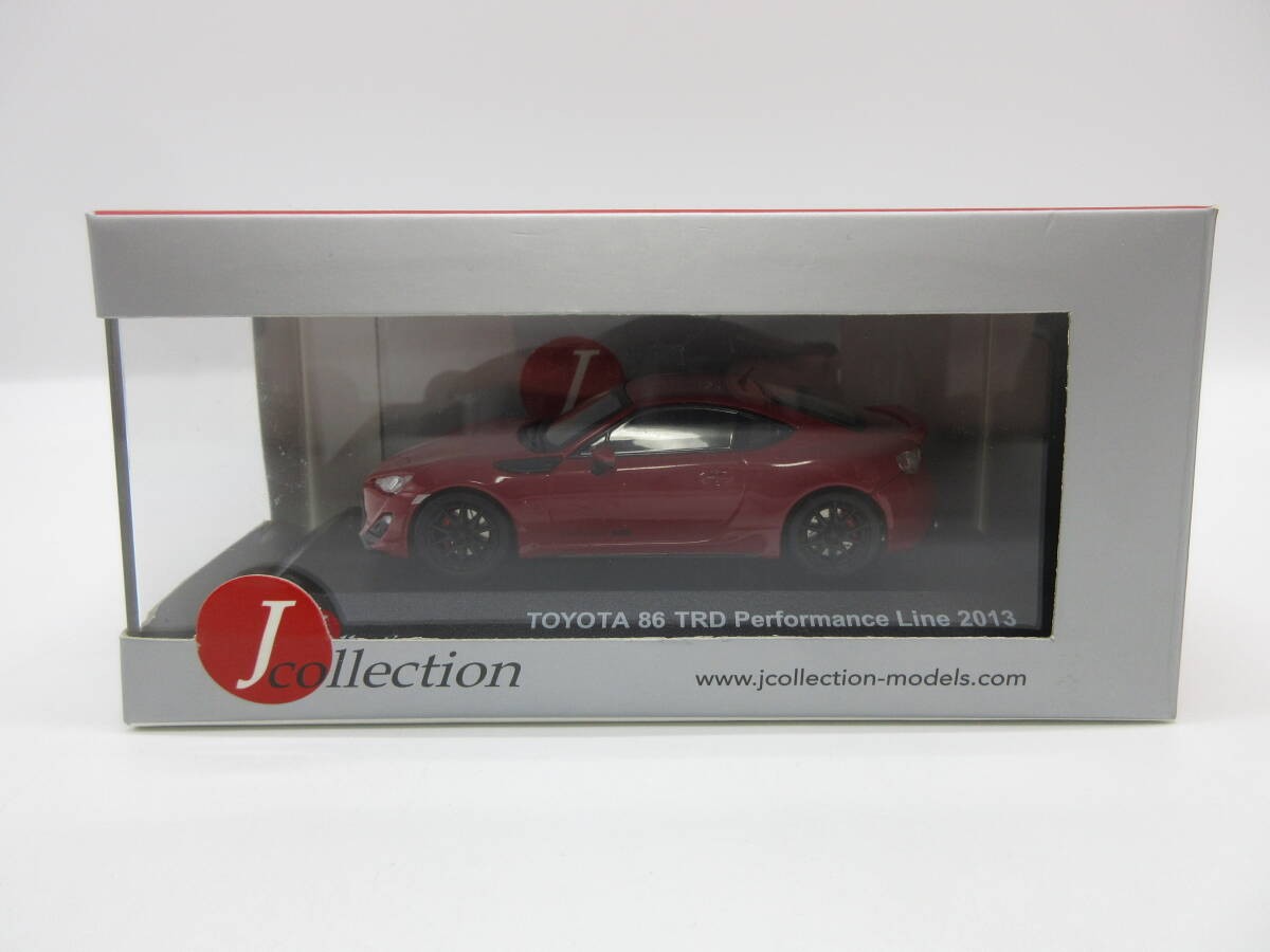Kyosho 1/43 Toyota 86 TRD Performance Line Mini Car Lightning Red Collectible