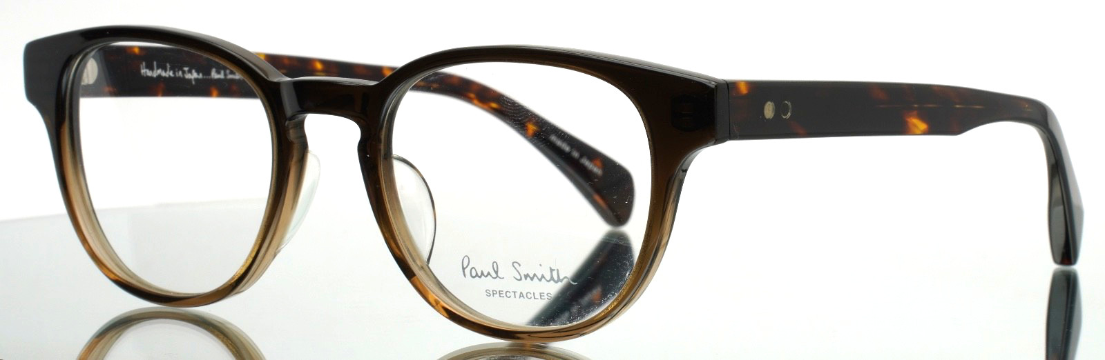 PAUL SMITH PS-9424 BRG362 Brown Mens Round Full Rim Eyeglasses 48-20-145 B:41 PAUL SMITH PS-9424 BRG362 Brown Mens Round Full Rim Eyeglasses 48-20-145 B:41