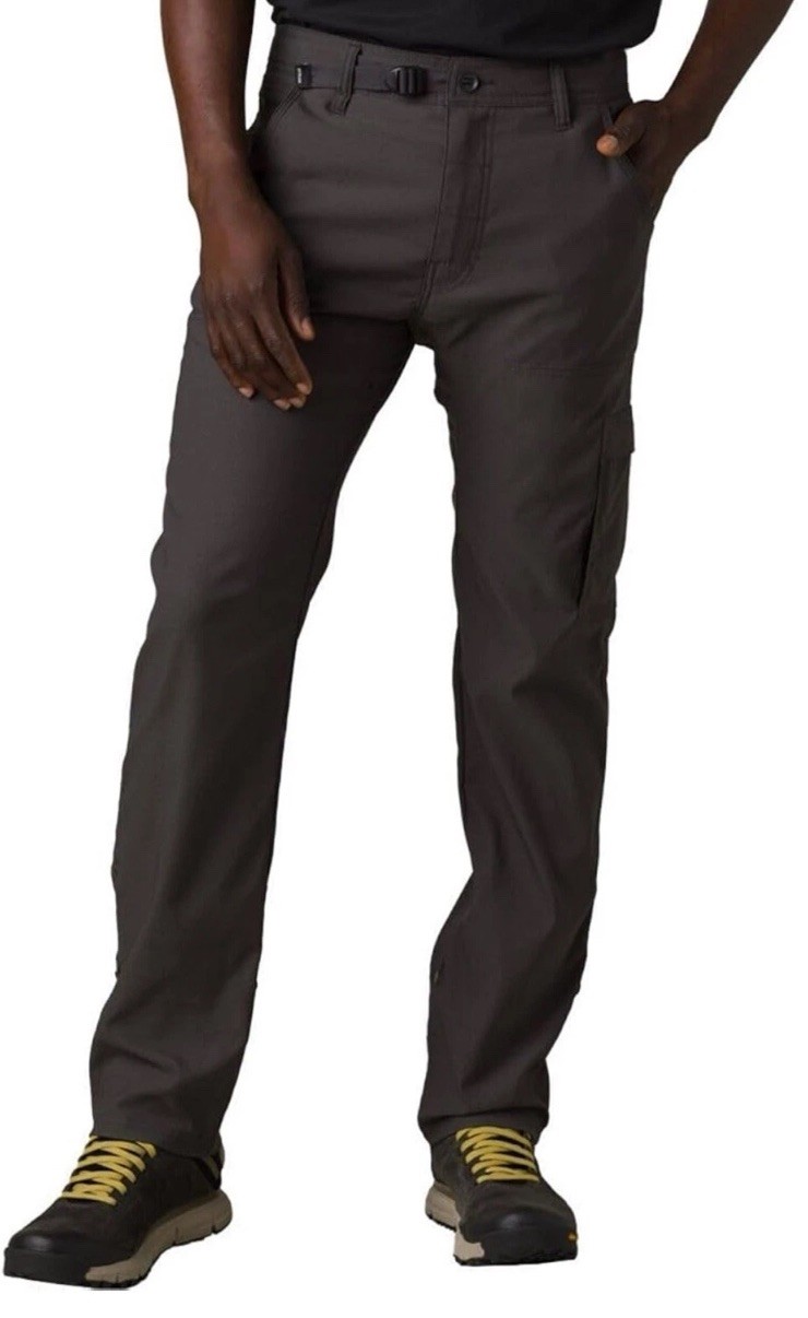 Prana Men’s Stretch Zion Pant ll Dark Iron Relaxed Fit Pants- Size 33/30 Comfort Prana Men’s Stretch Zion Pant ll Dark Iron Relaxed Fit Pants- Size 33/30 Comfort