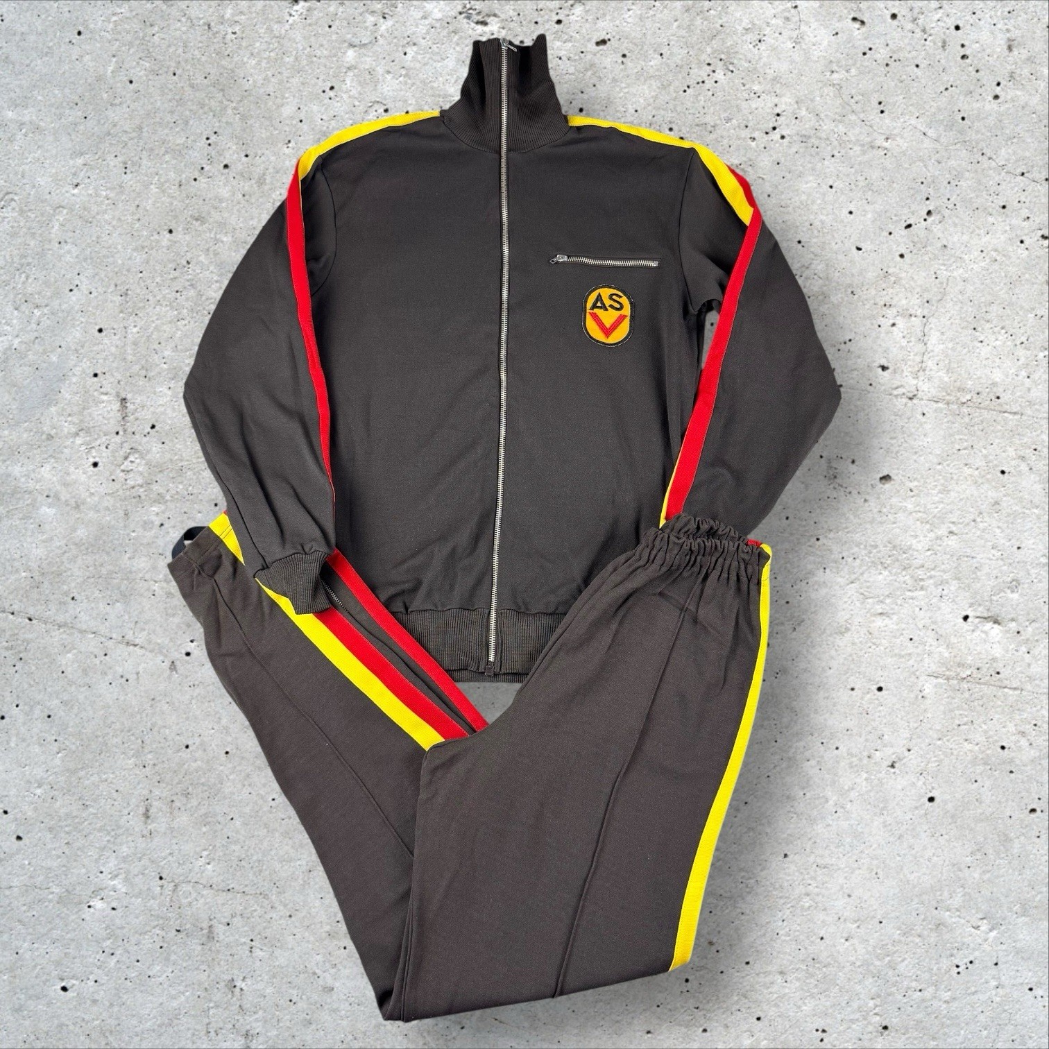 NOS Original DDR East German ASV Gym Track Suit Set Pants Jacket Size G48 NOS Original DDR East German ASV Gym Track Suit Set Pants Jacket Size G48