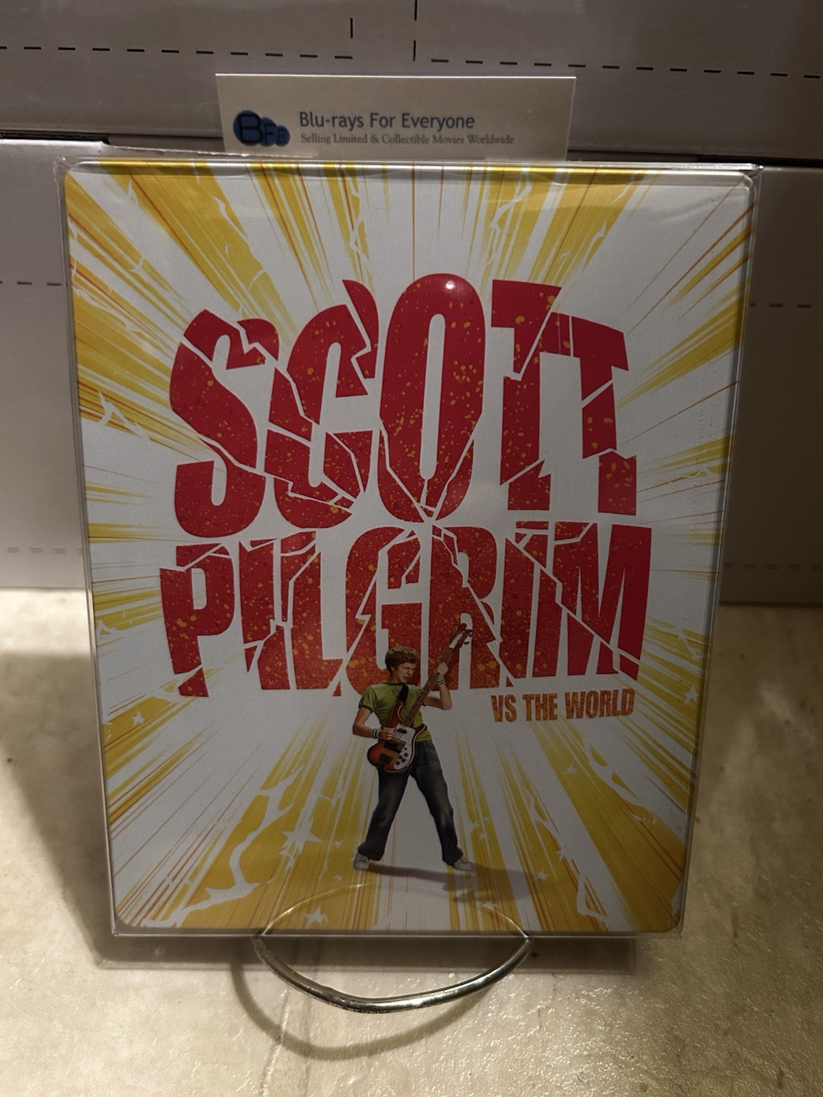 Used Scott Pilgrim vs the World 4K SteelBook Blu-ray [2010] No Dent - ShpNextDay