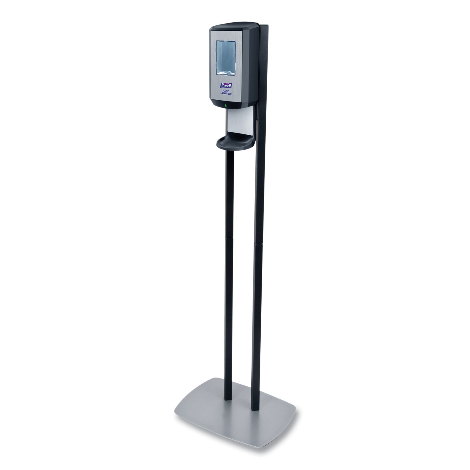PURELL? CS6 Hand Sanitizer Floor Stand with Dispenser, 1,200 mL, 13.5 x 5 x 28.5