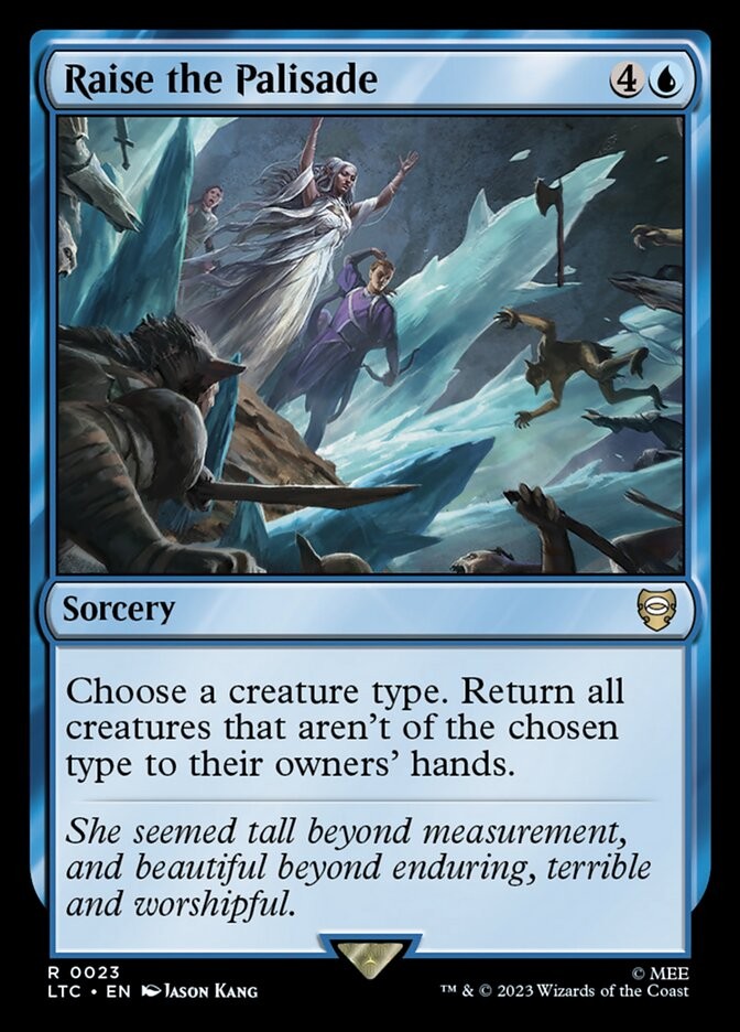 Raise the Palisade 23 NM Tales of Middle-earth Commander MTG