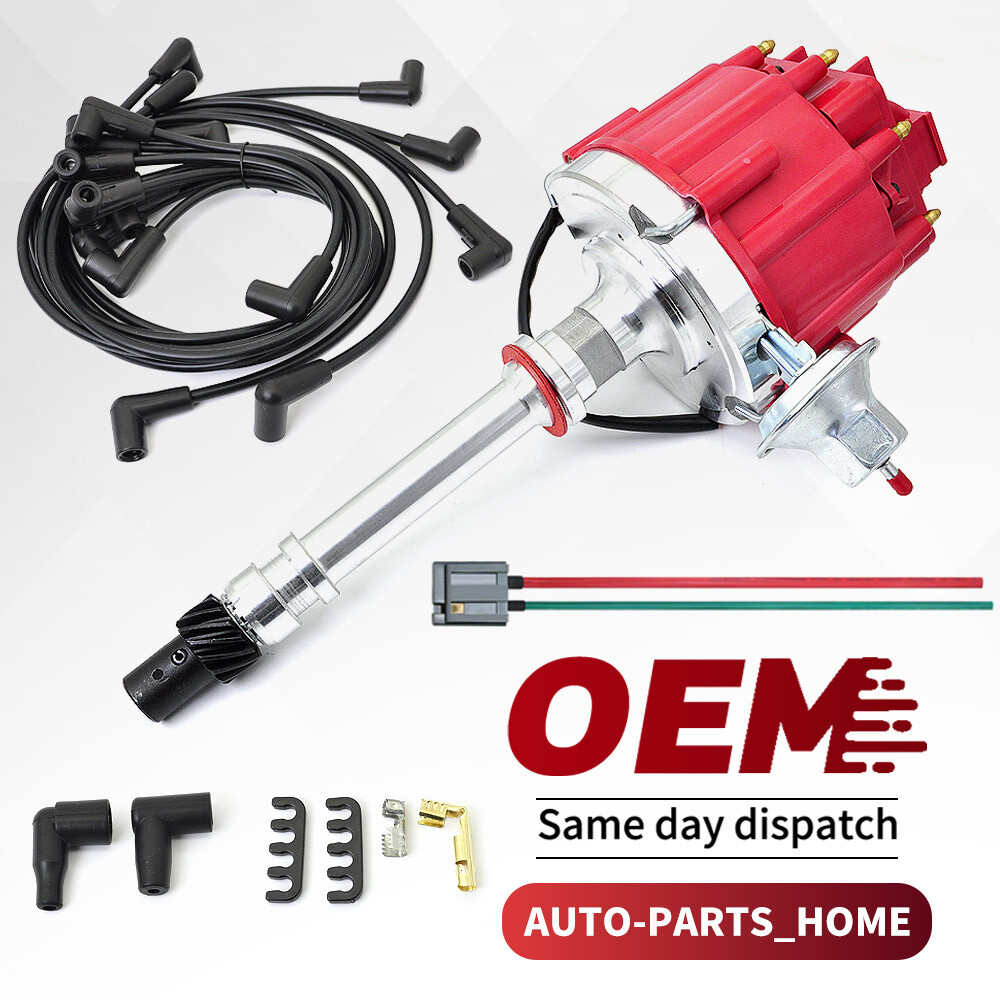 HEI GM08 Distributor &Wire &Pigtail for Chevrolet w/65K V 9000RPM350 454 SBC BBC