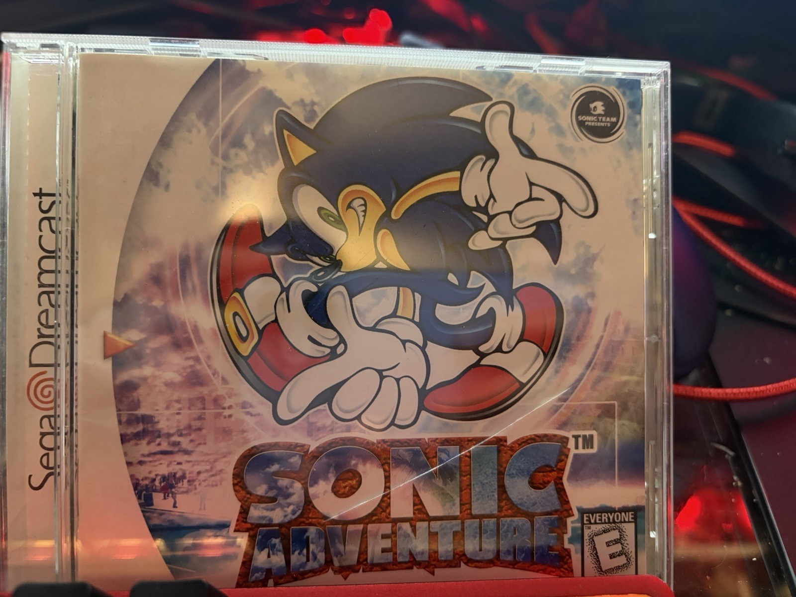 Sonic Adventure Sega Dreamcast Mint disc Sonic Adventure Sega Dreamcast Mint disc