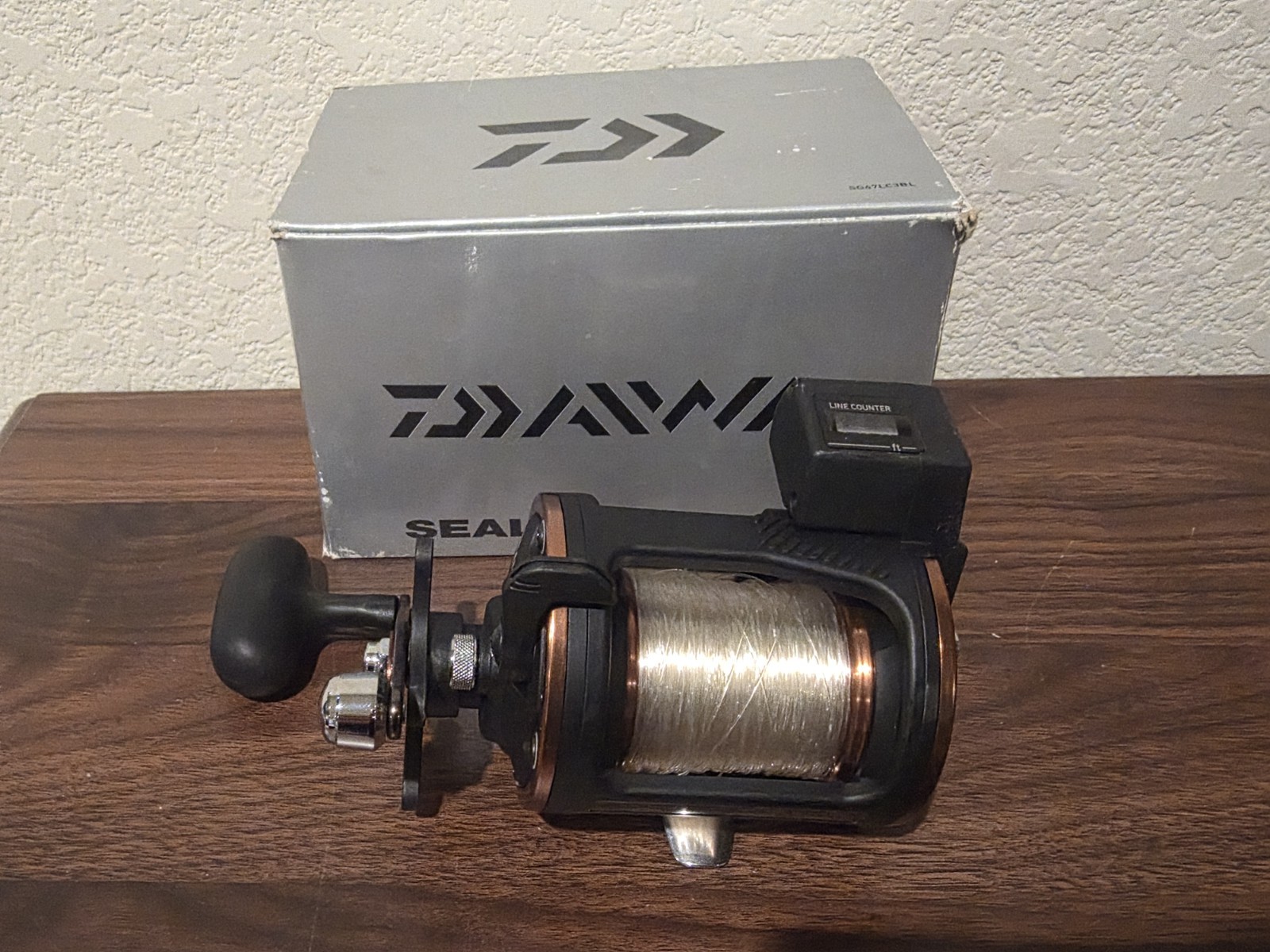 DAIWA SEALINE SG47LC3B-4.2:1 LINE COUNTING REEL 