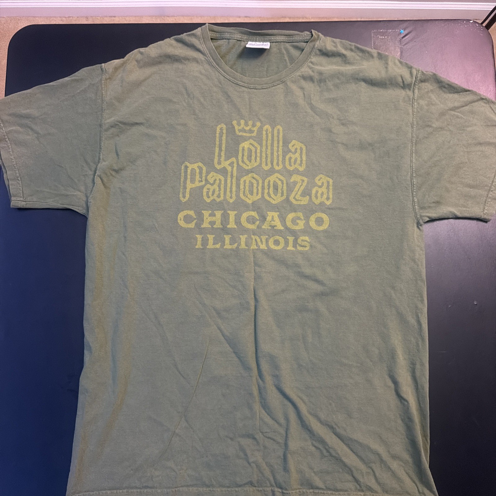 Lollapalooza 2023 Official Shirt Merch Size Xl Dark Green Kendrick Lamar RHCP Lollapalooza 2023 Official Shirt Merch Size Xl Dark Green Kendrick Lamar RHCP