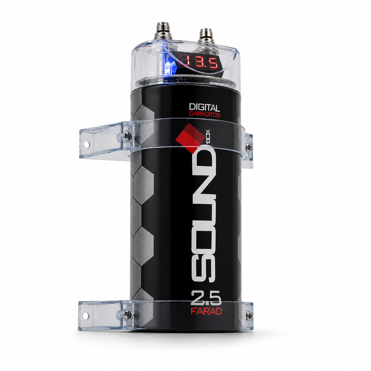 SoundBox SCAP2D, 2.5 Farad Digital Capacitor - 2500 Watts Peak