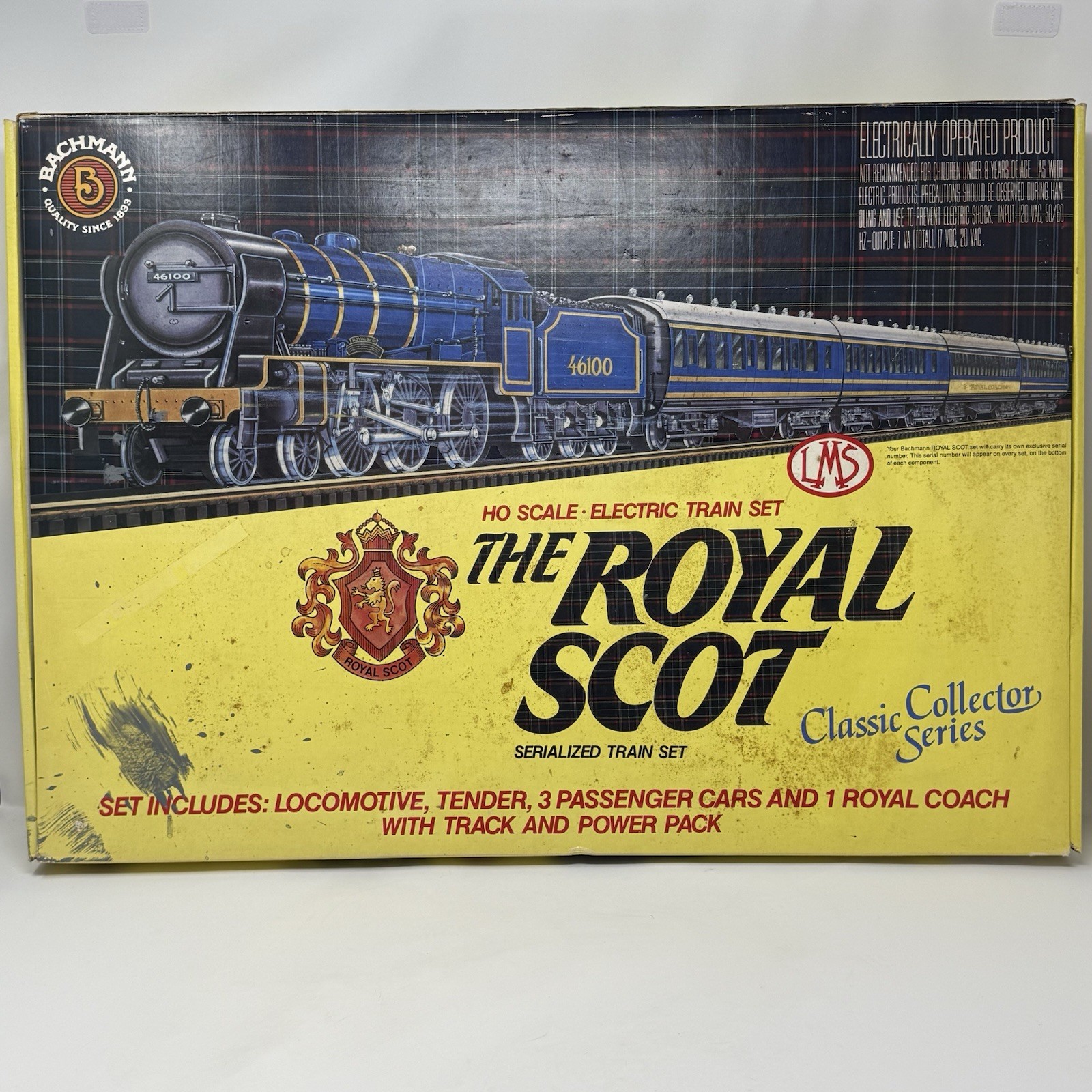 Bachmann The Royal Scot HO Scale Train Set Classic Collector Series Tested