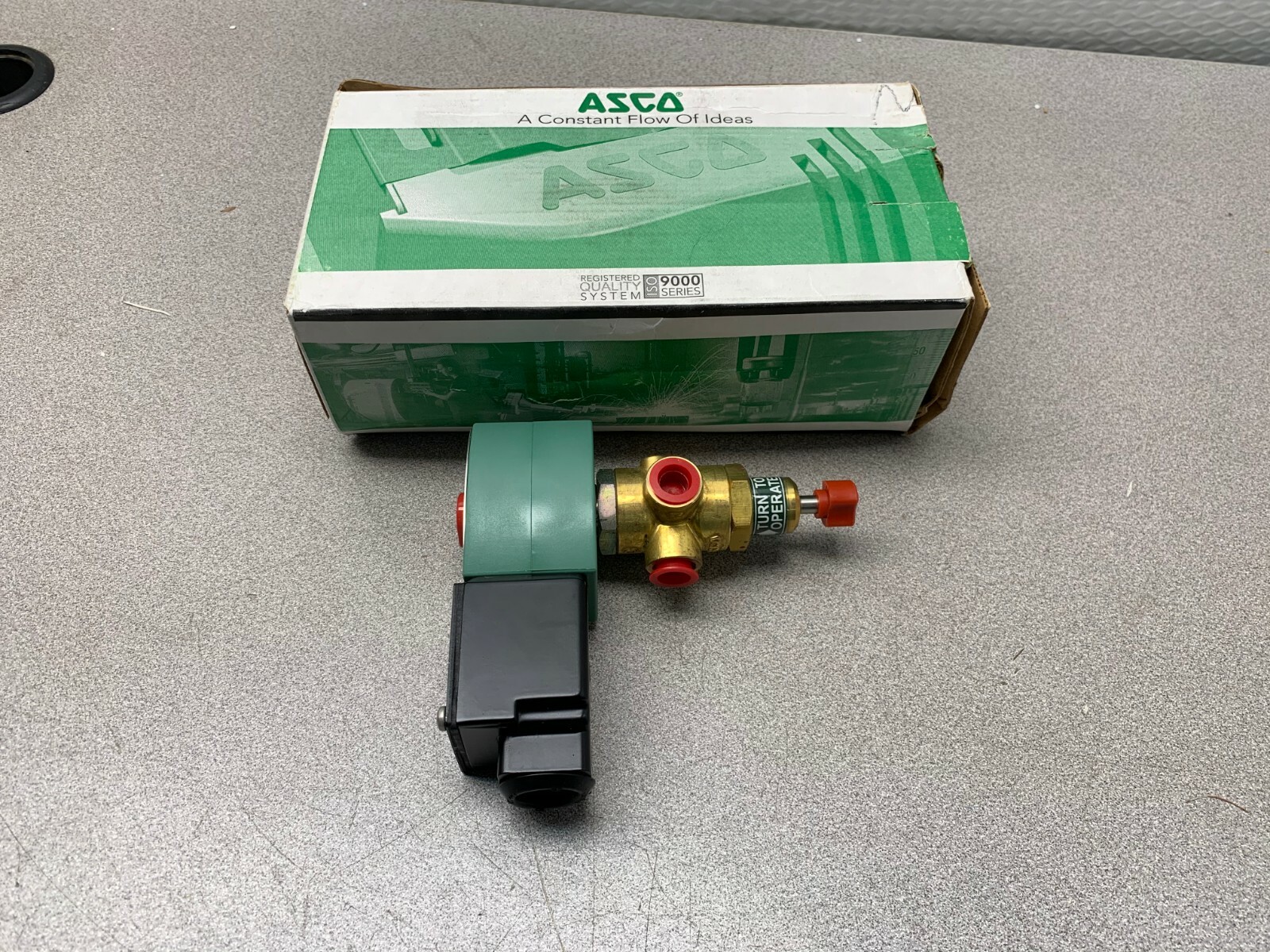 NEW IN BOX ASCO 1/4\