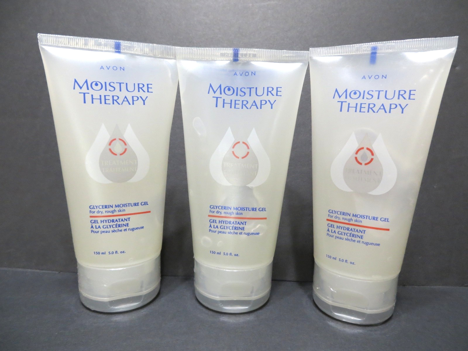 Lot/3 Sealed Avon Moisturizer Therapy Glycerine Moisture Gel - 5 fl. oz. Each Lot/3 Sealed Avon Moisturizer Therapy Glycerine Moisture Gel - 5 fl. oz. Each