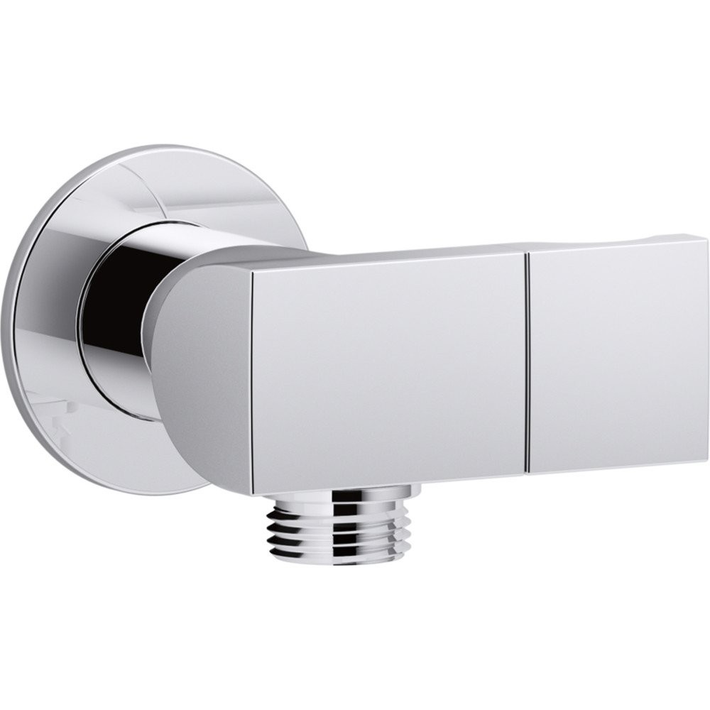 Kohler K-98354-CP Exhale Wall-Mount Supply Elbow with Check Valve & Handshower