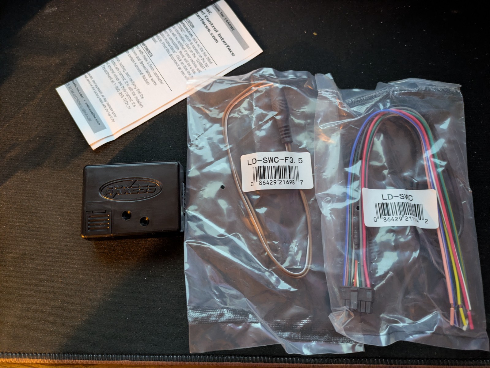 AWSC-1 Steering Wheel Interface Universal Fit - JVC, Kenwood, Pioneer, and more