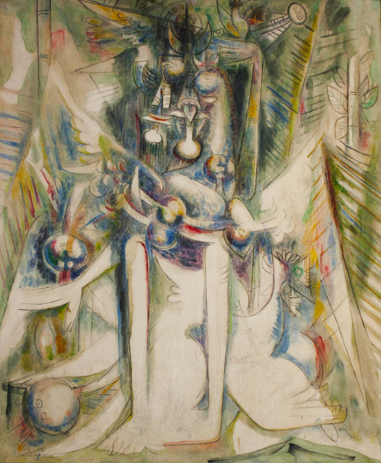 Wifredo Lam: Hermes Trismegiste 22x30 Archival Quality Fine Art Print