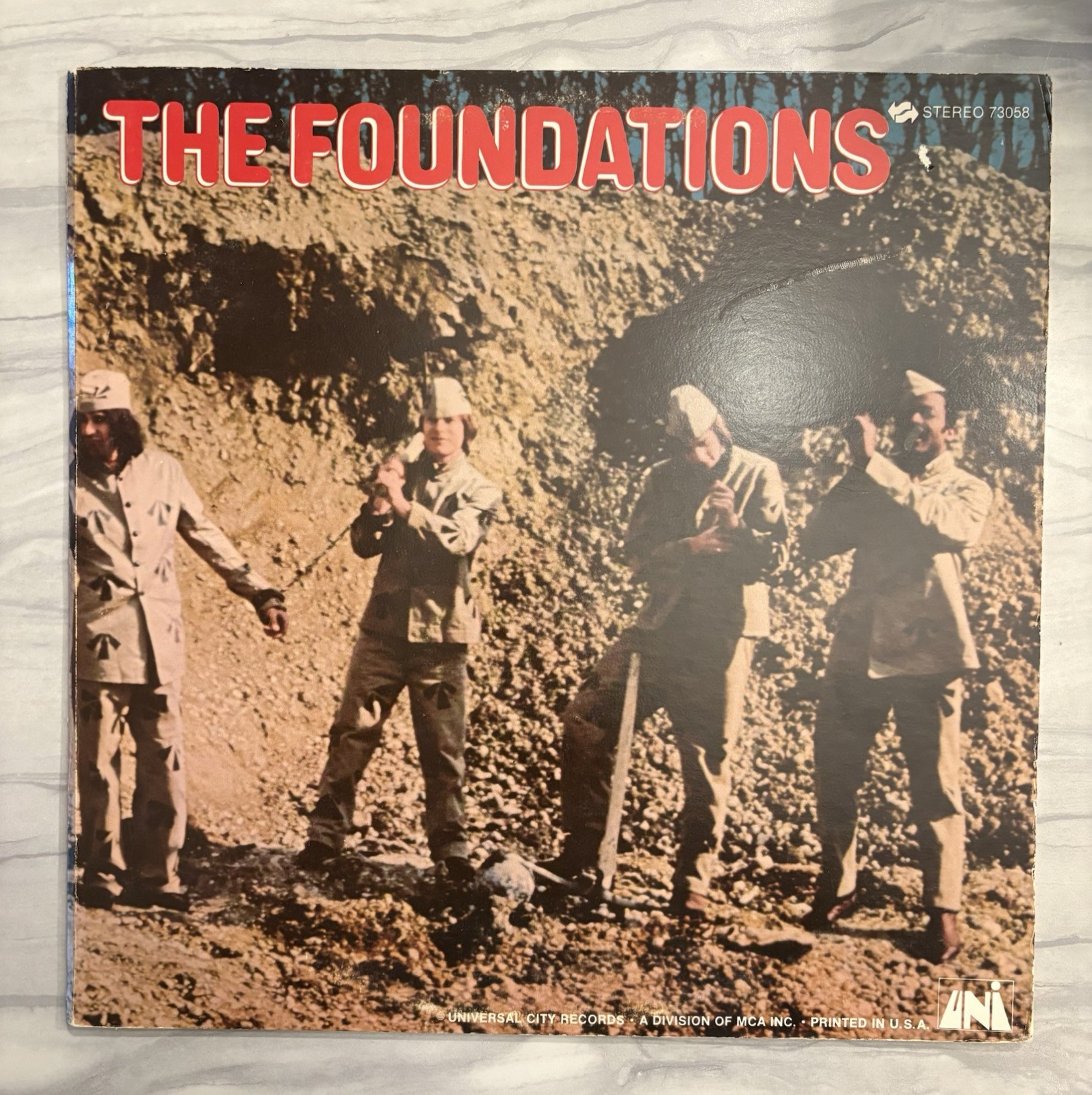 The Foundations Digging The Foundations Vinyl LP 12\