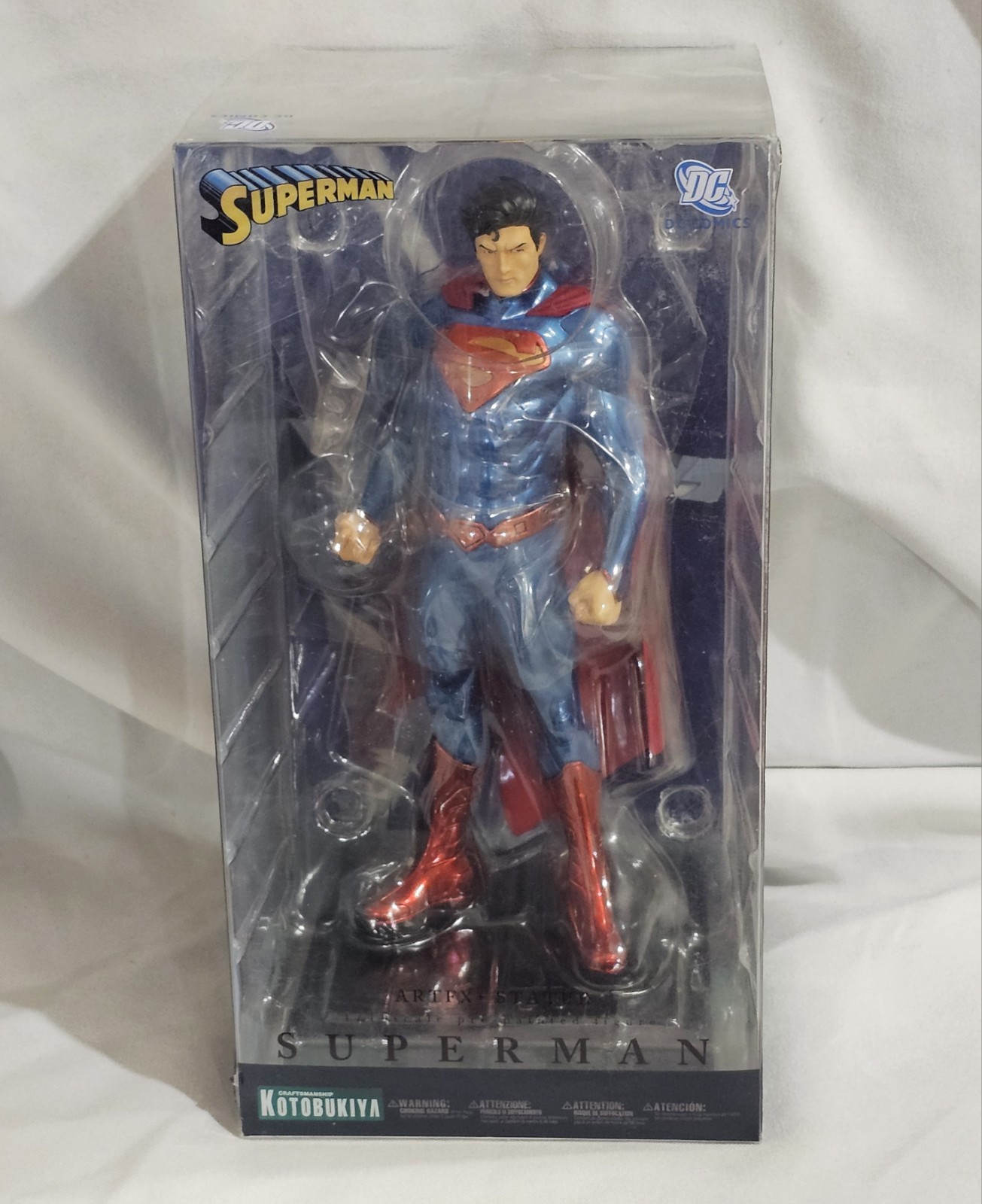 *NEW IN BOX* Kotobukiya DC Comics Superman ARTFX+ 1/10 Scale Statue *NEW IN BOX* Kotobukiya DC Comics Superman ARTFX+ 1/10 Scale Statue
