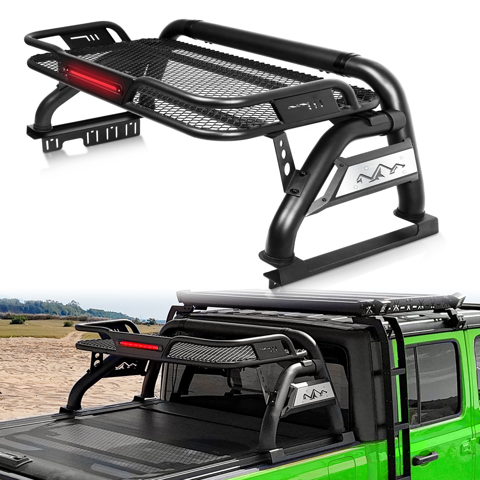 Sport Roll Bar For F-150 Ram 1500 Silverado Sierra 1500 Tundra Titan Adjustable