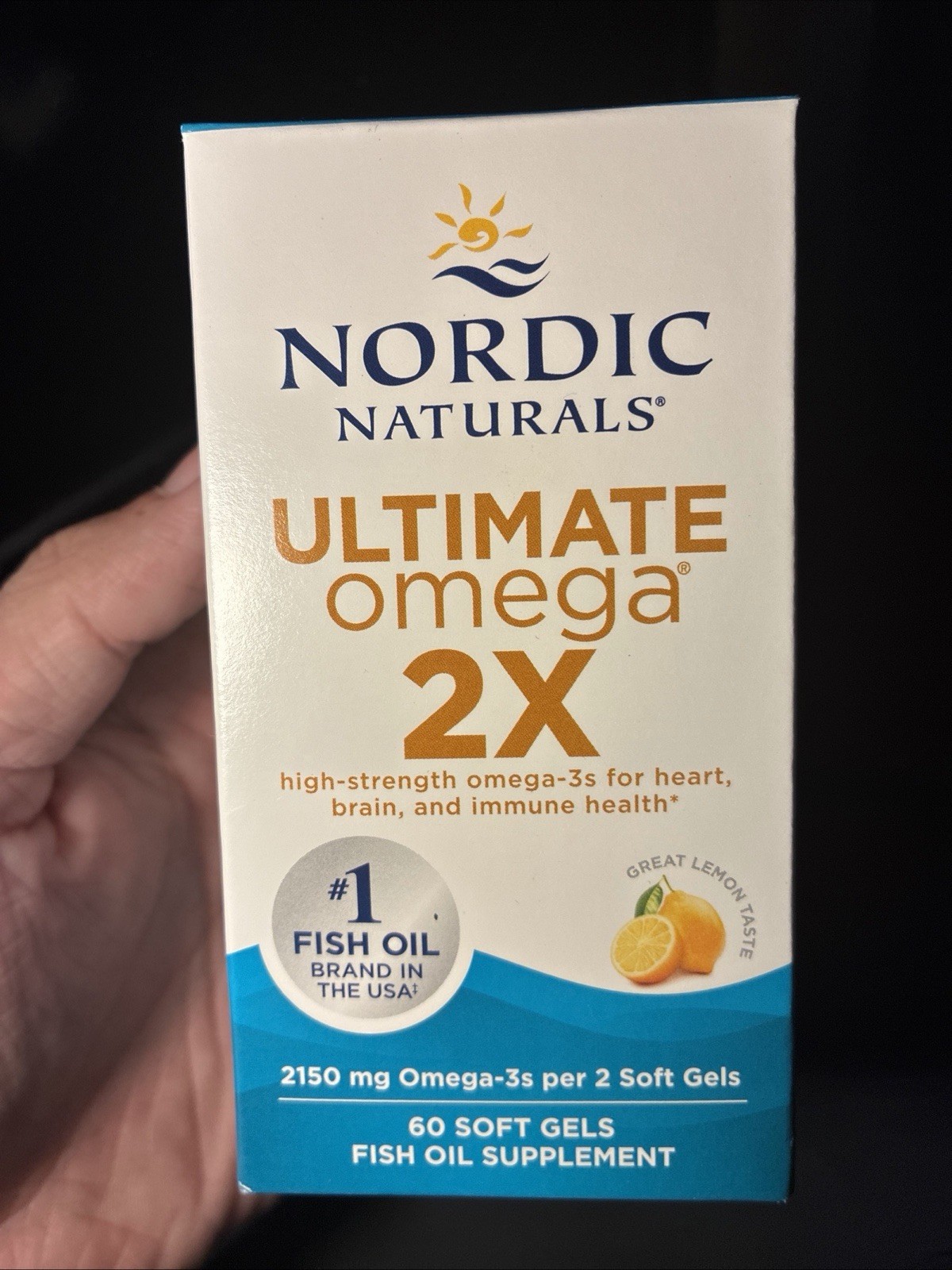 60 SOFT GELS NORDIC NATURALS ULTIMATE OMEGA 2X LEMON EXP 06/28 60 SOFT GELS NORDIC NATURALS ULTIMATE OMEGA 2X LEMON EXP 06/28