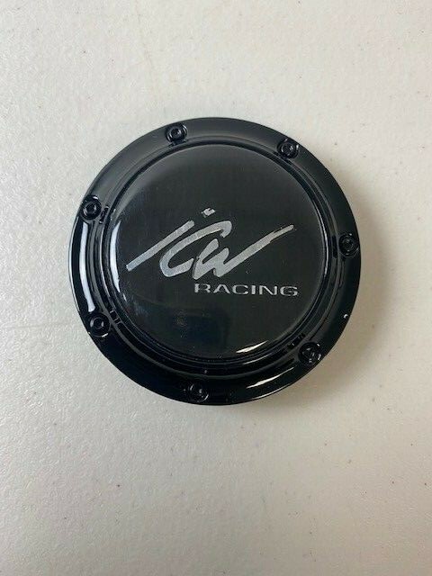 ICW Racing Wheels 316K70 Black Wheel Center Cap ICW Racing Wheels 316K70 Black Wheel Center Cap