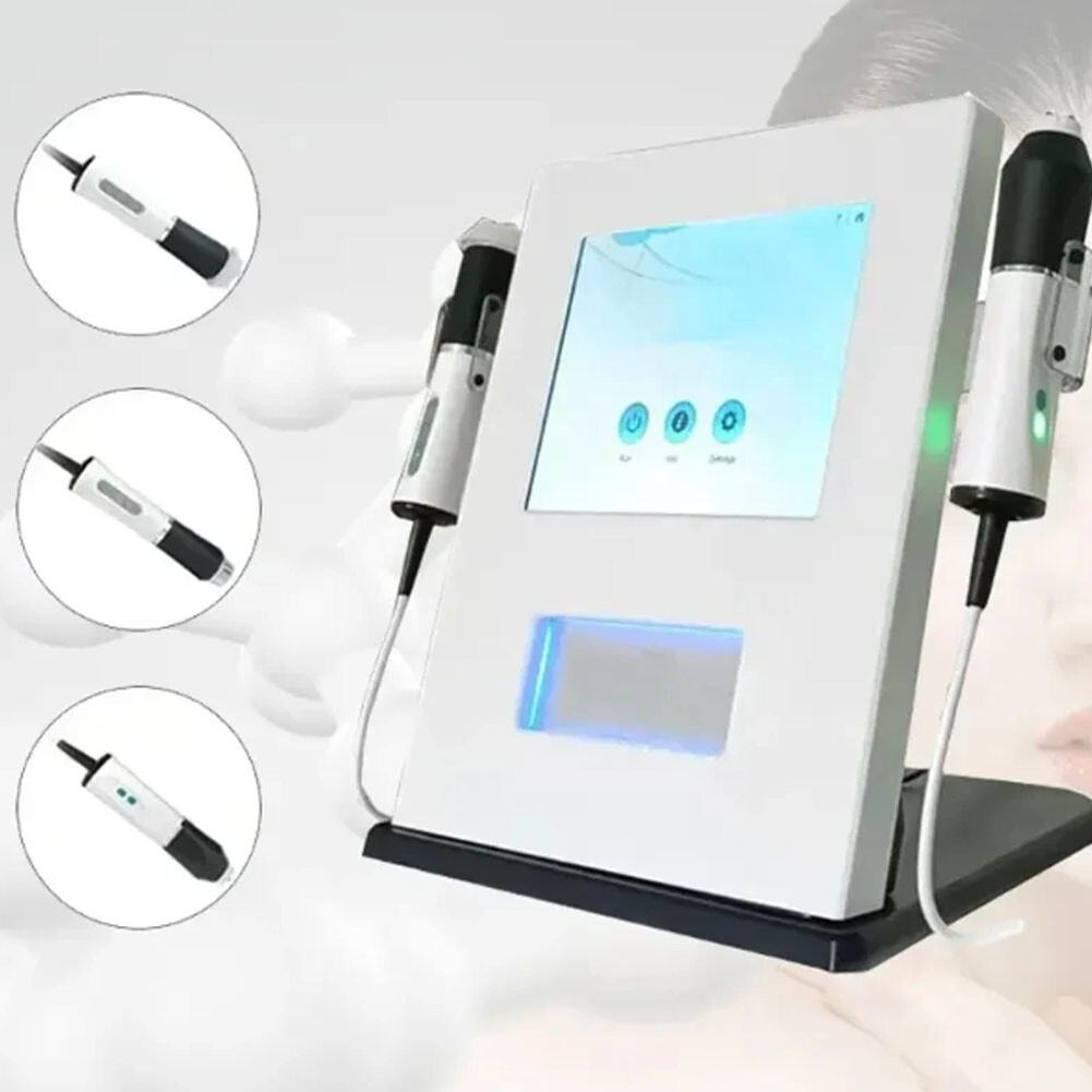 Portable 3 in 1 Facial CO2 Nano-Bubble Skin Rejuvenation Machine Anti Wrinkle US