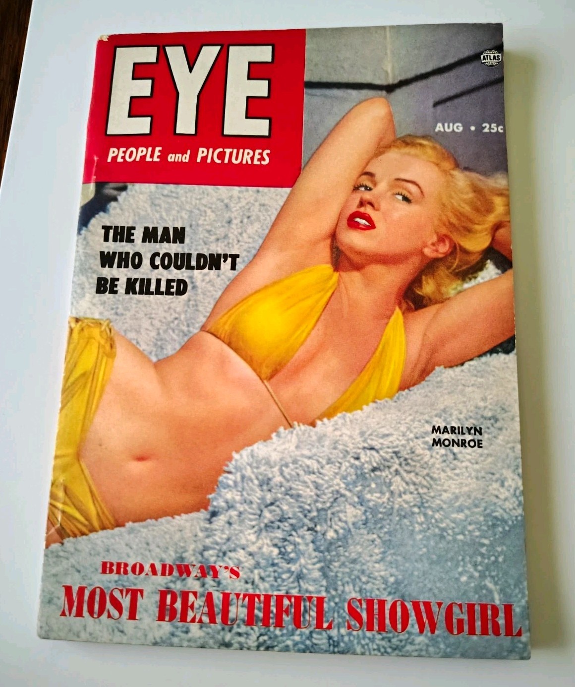 EYE People and Pictures 1953 Marilyn Monroe Magazine Issue  Pinups High Grade
